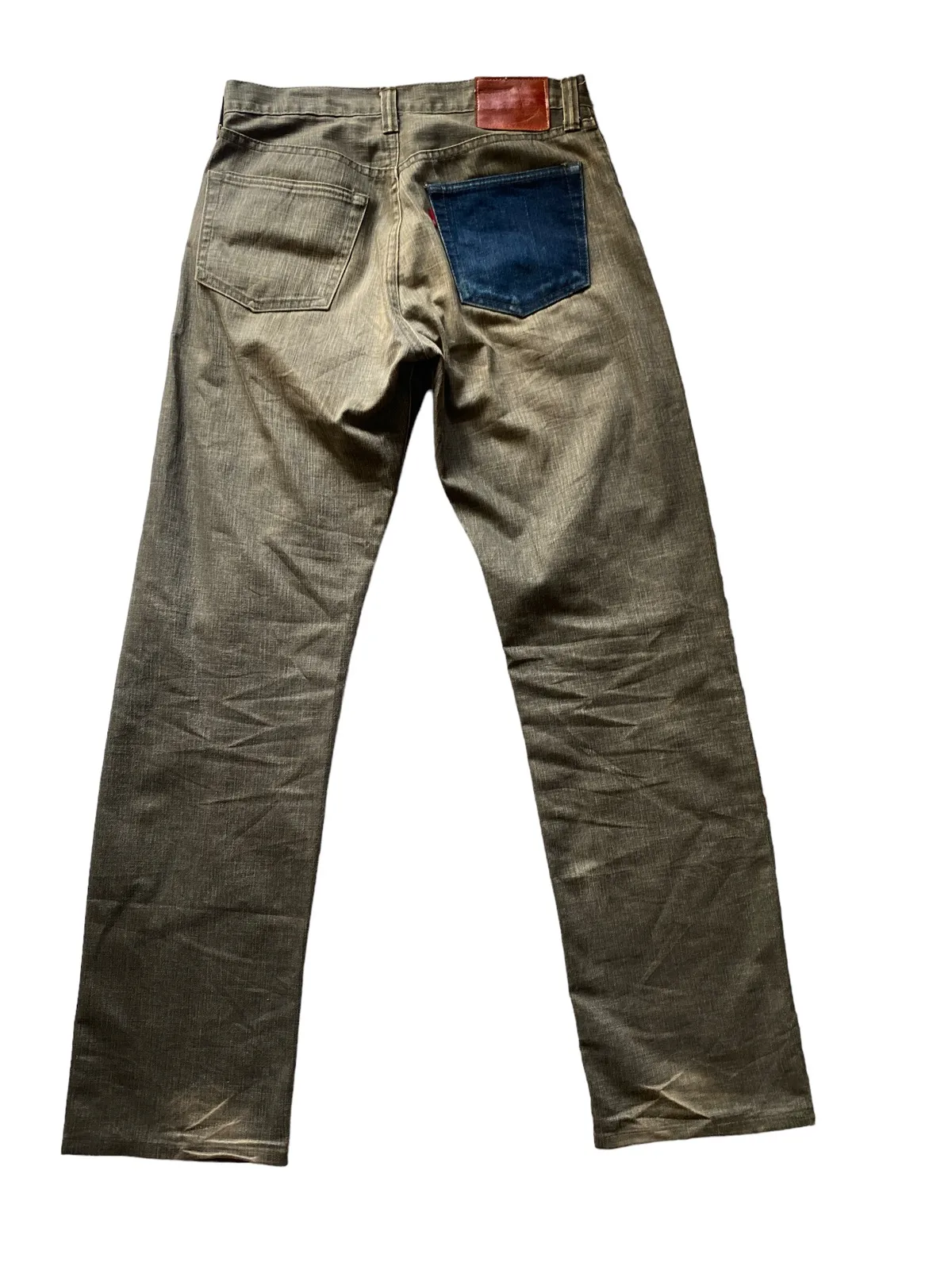 Eternal Jeans Distressed Patchwork