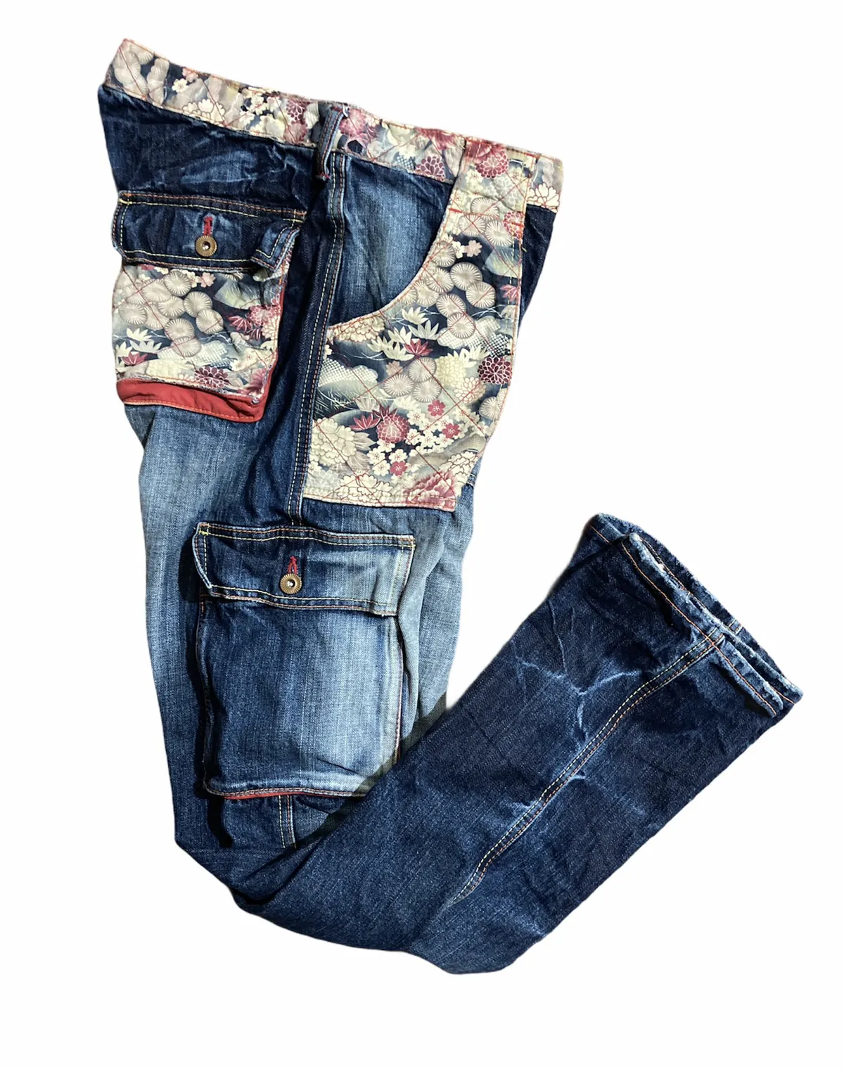 Eternal Floral Side Pocket Denim