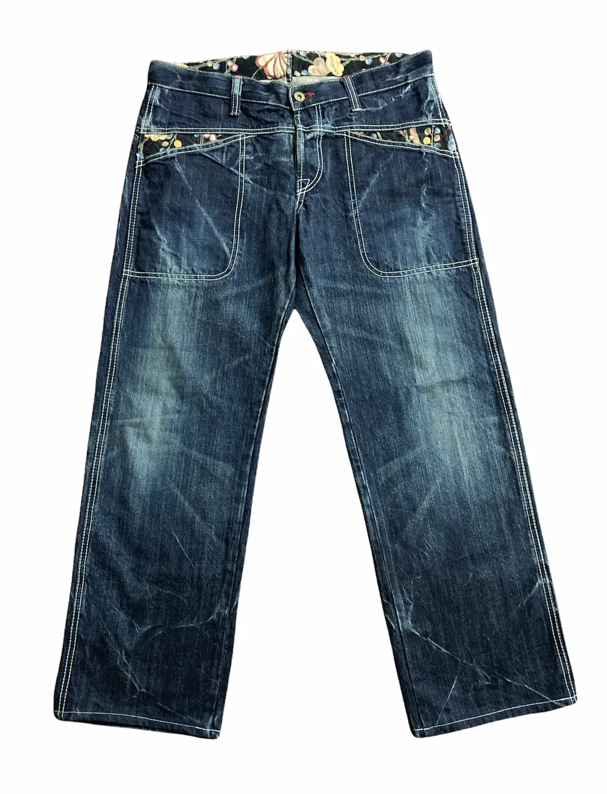 Eternal Japanese Brand Floral Denim