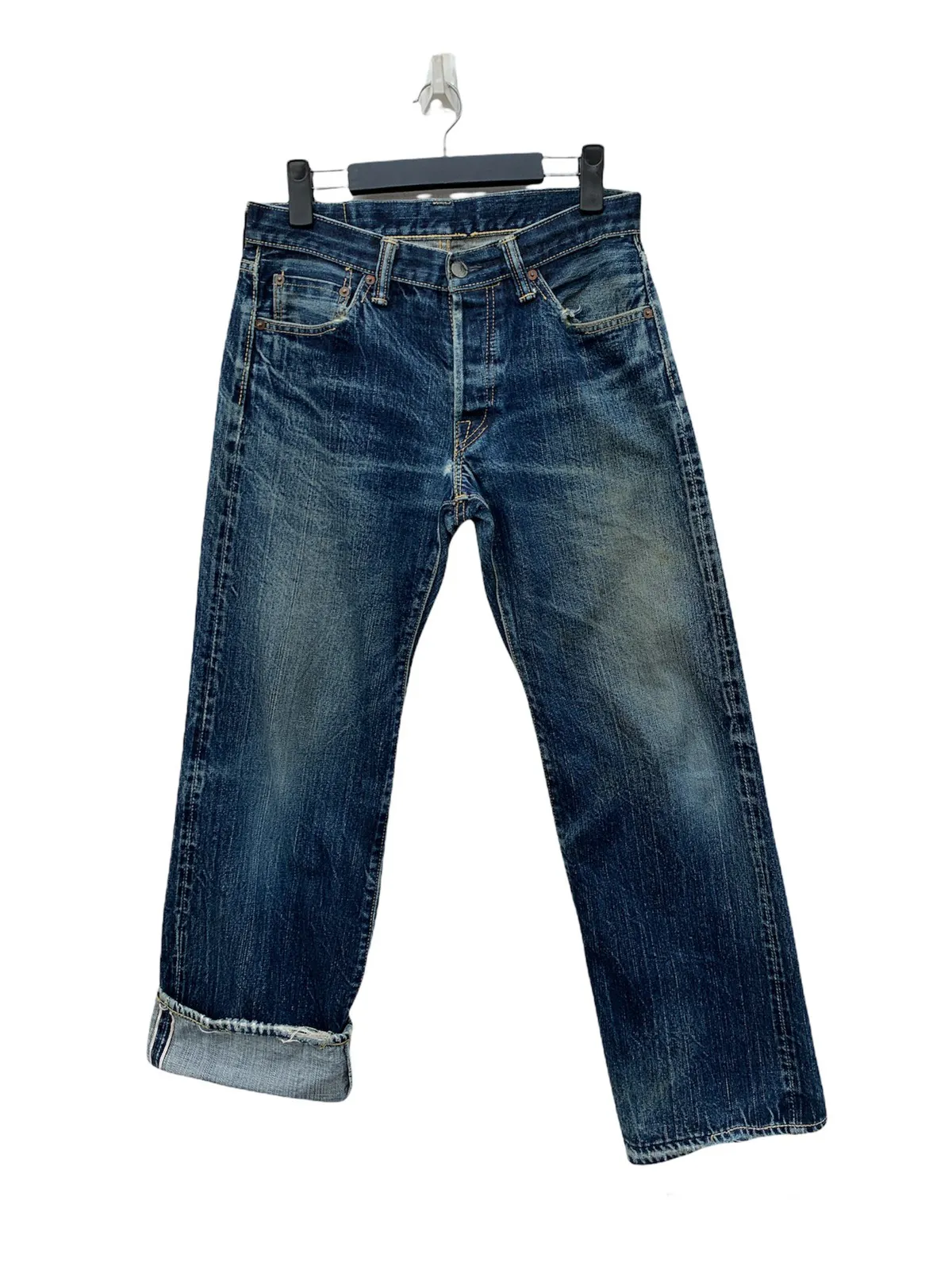 Japanese Brand Eternal Selvedge Distressed Denim