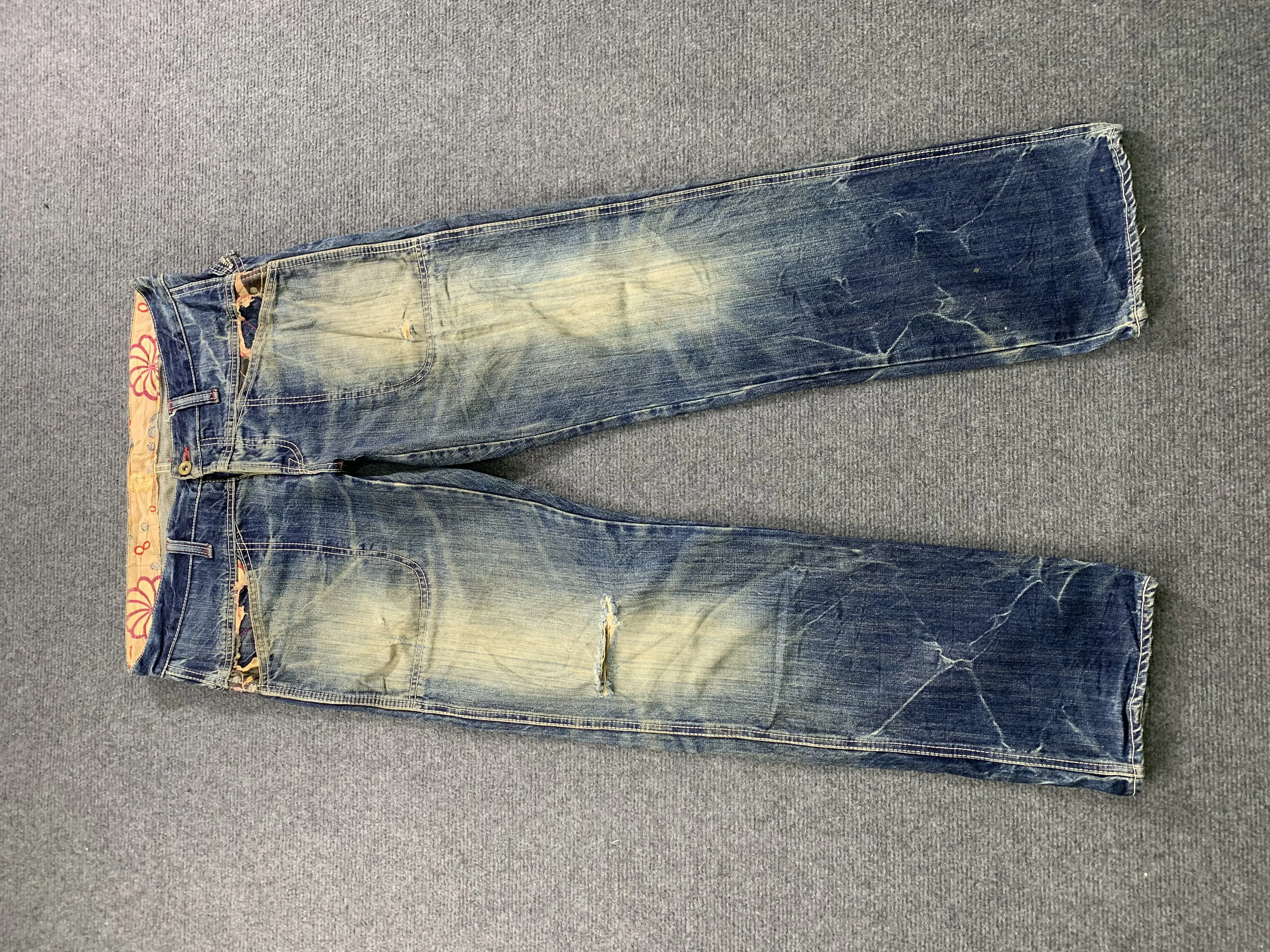 Vintage Eternal Japanese Brand Faded Blue Jeans