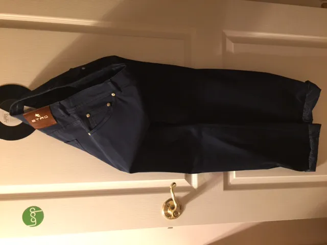 Deep Blue Denim Pants