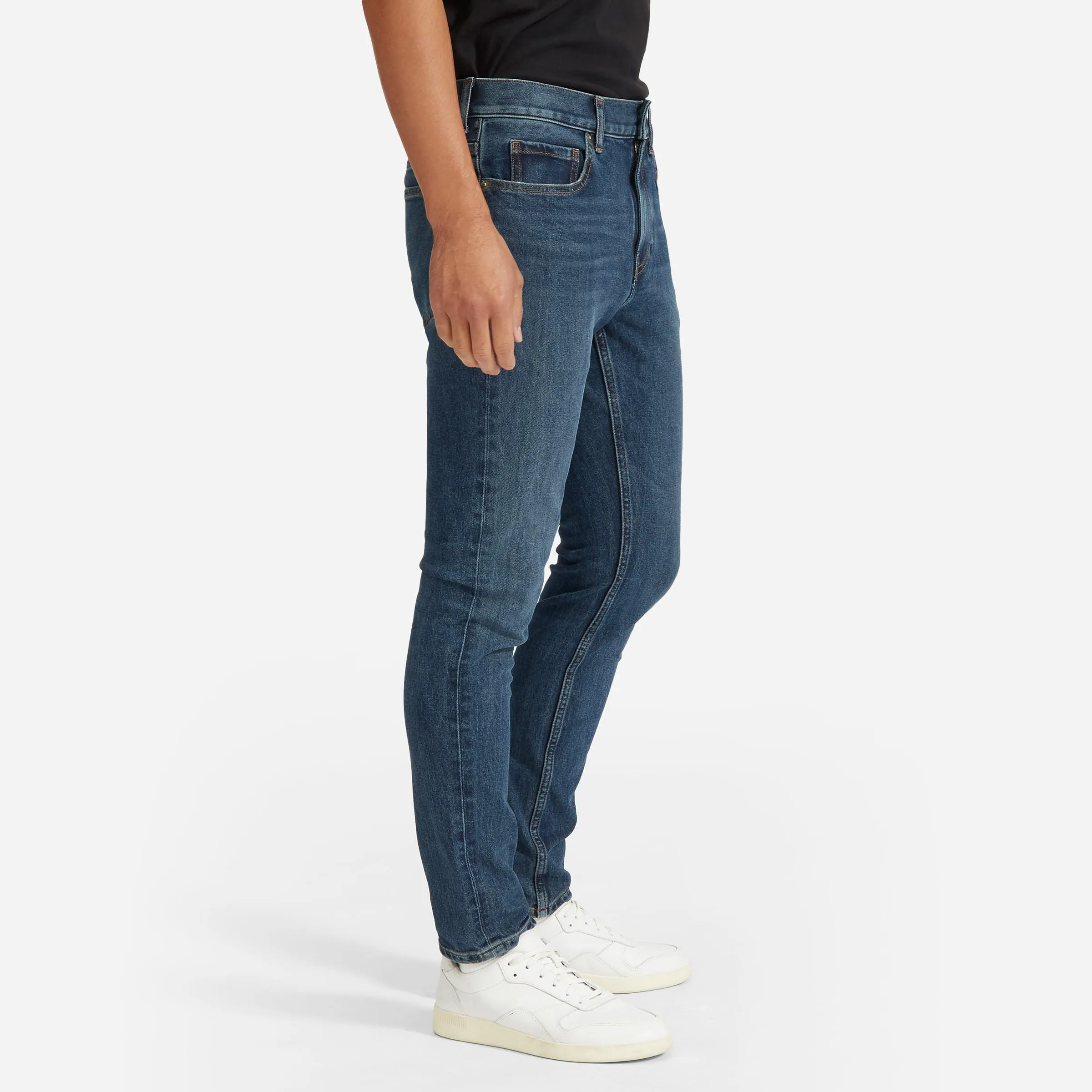 The Skinny 4-Way Stretch Organic Jean Deep Indigo 29x28