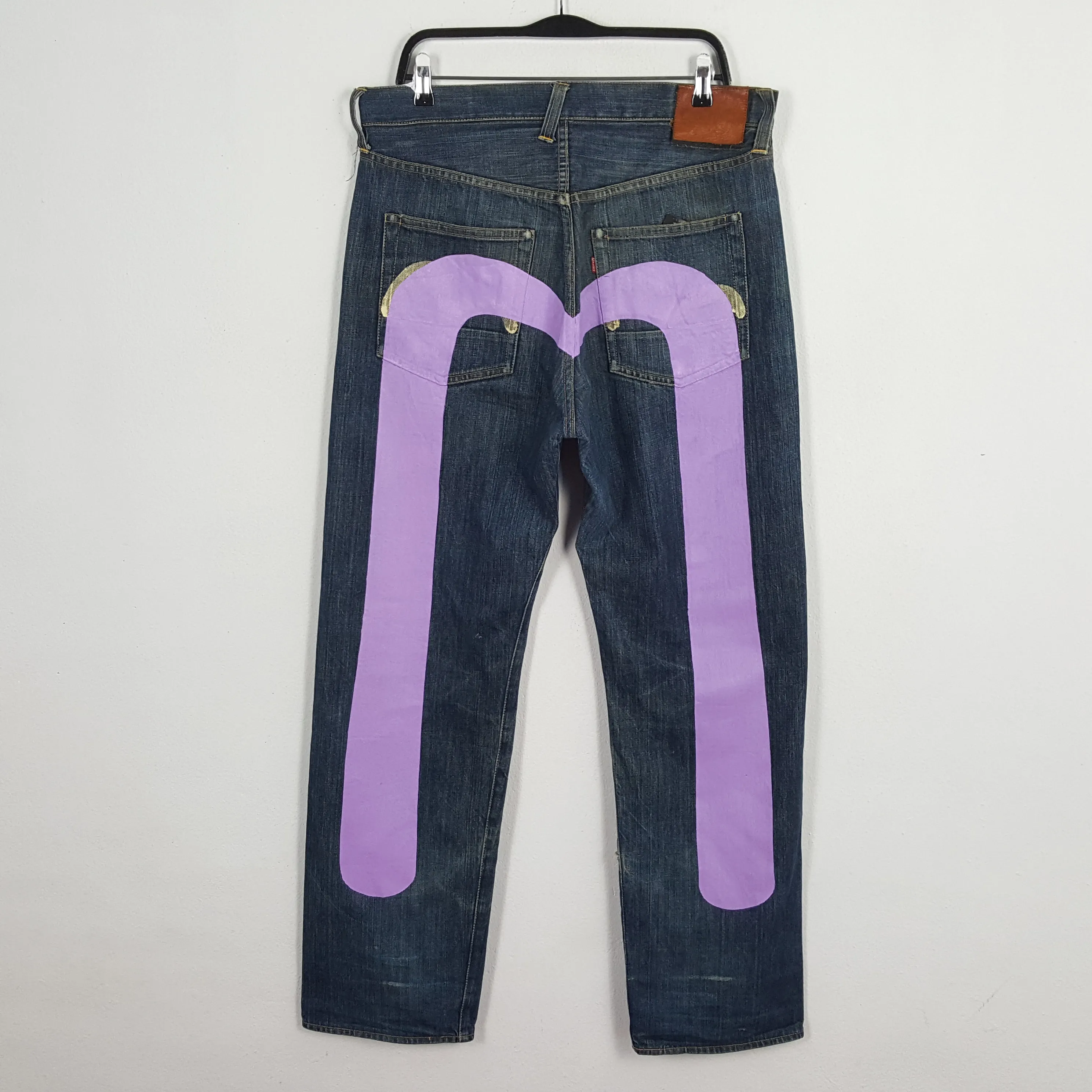 EVISU Japanese Brand Streetwear Custom Denim Jeans