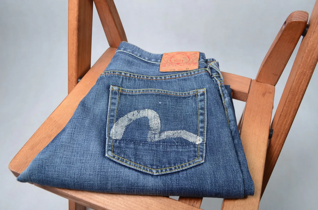 Evisu denim jeans vintage size 33