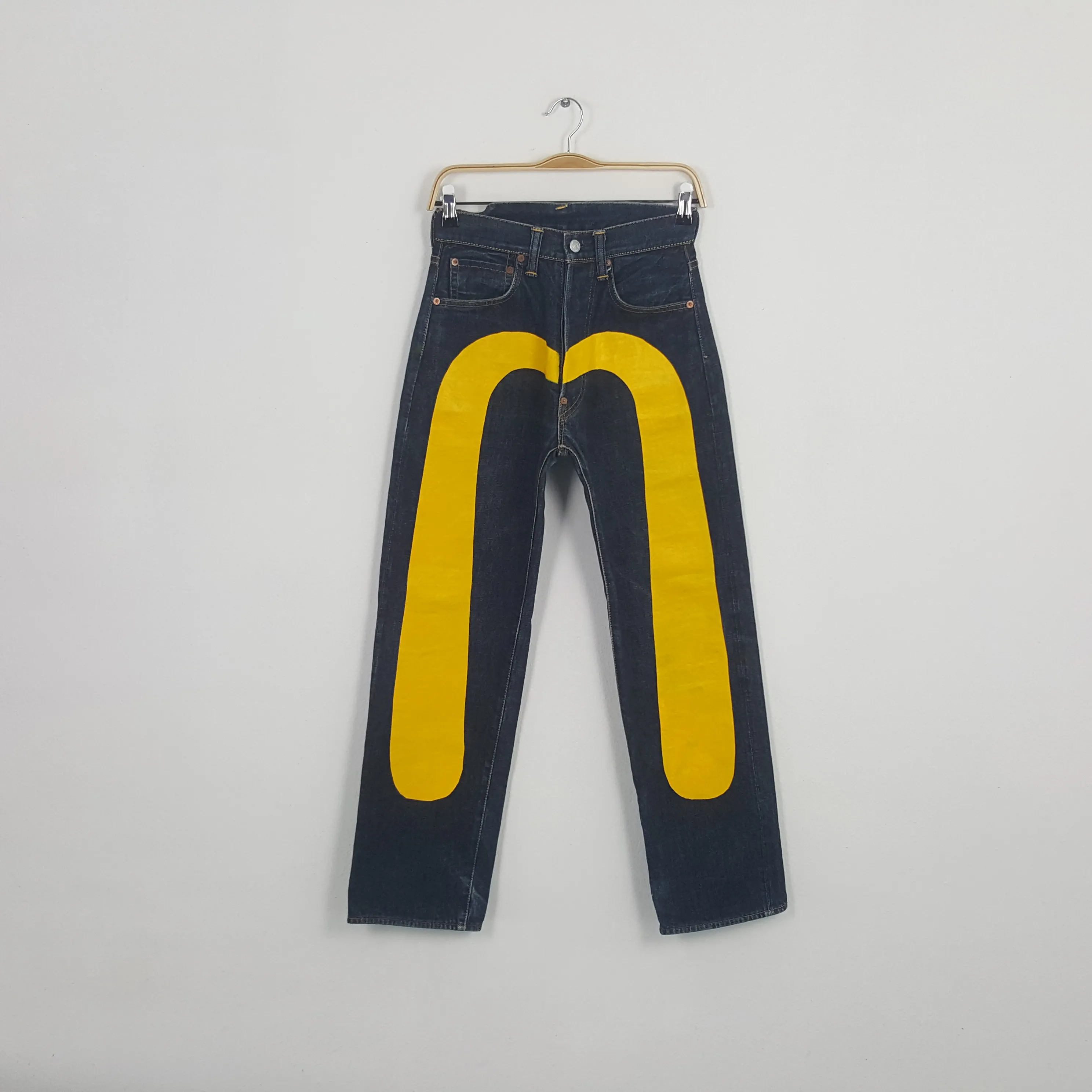 Vintage Evisu Japan Selvedge Custom Daicock Style Denim