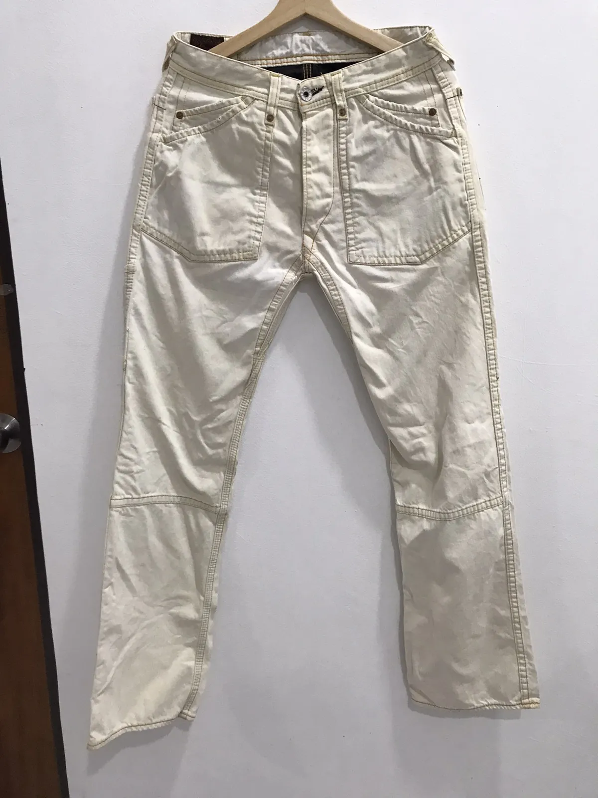 Evisu EU ED Cream Jeans