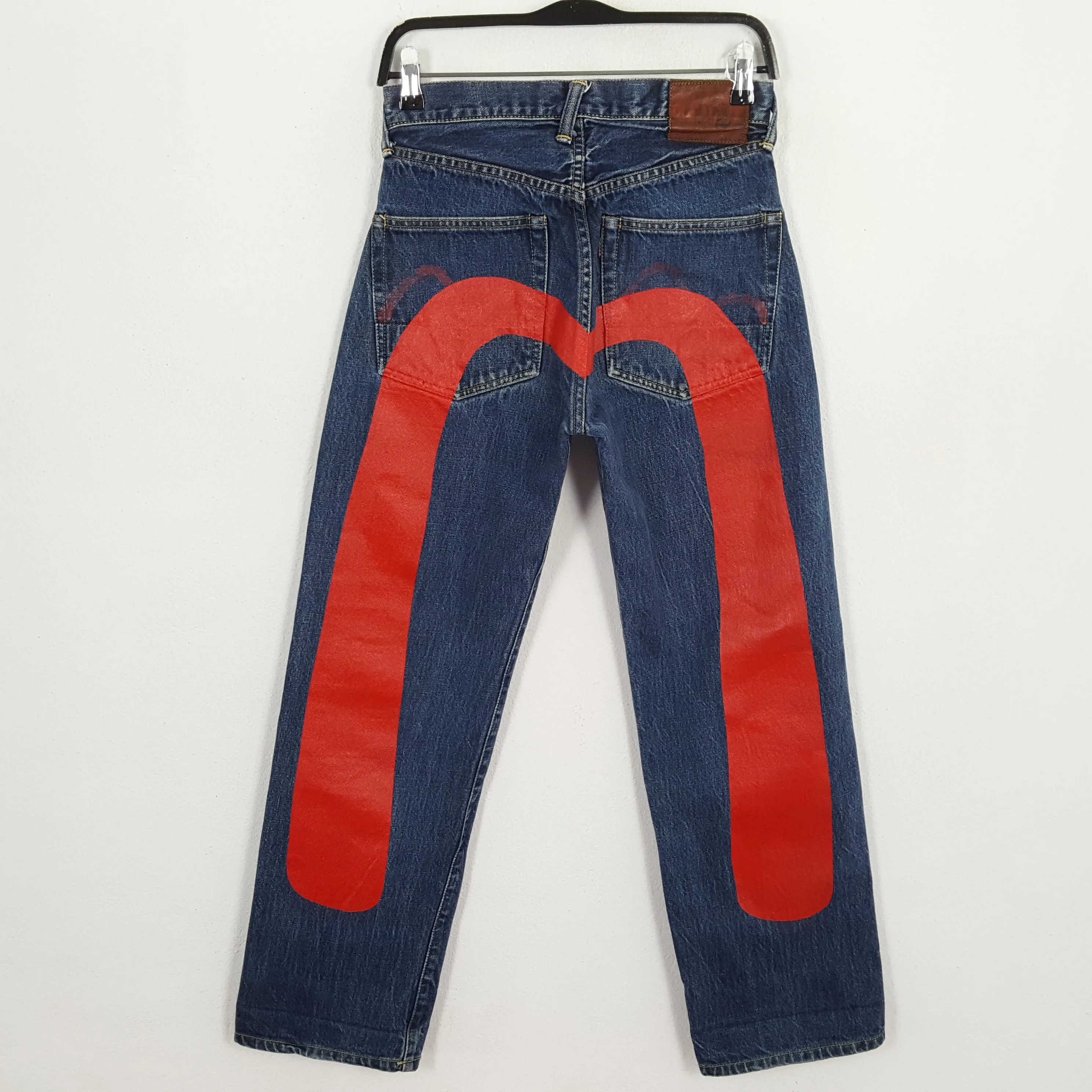 EVISU Japanese Brand Streetwear Custom Logo Style Jeans