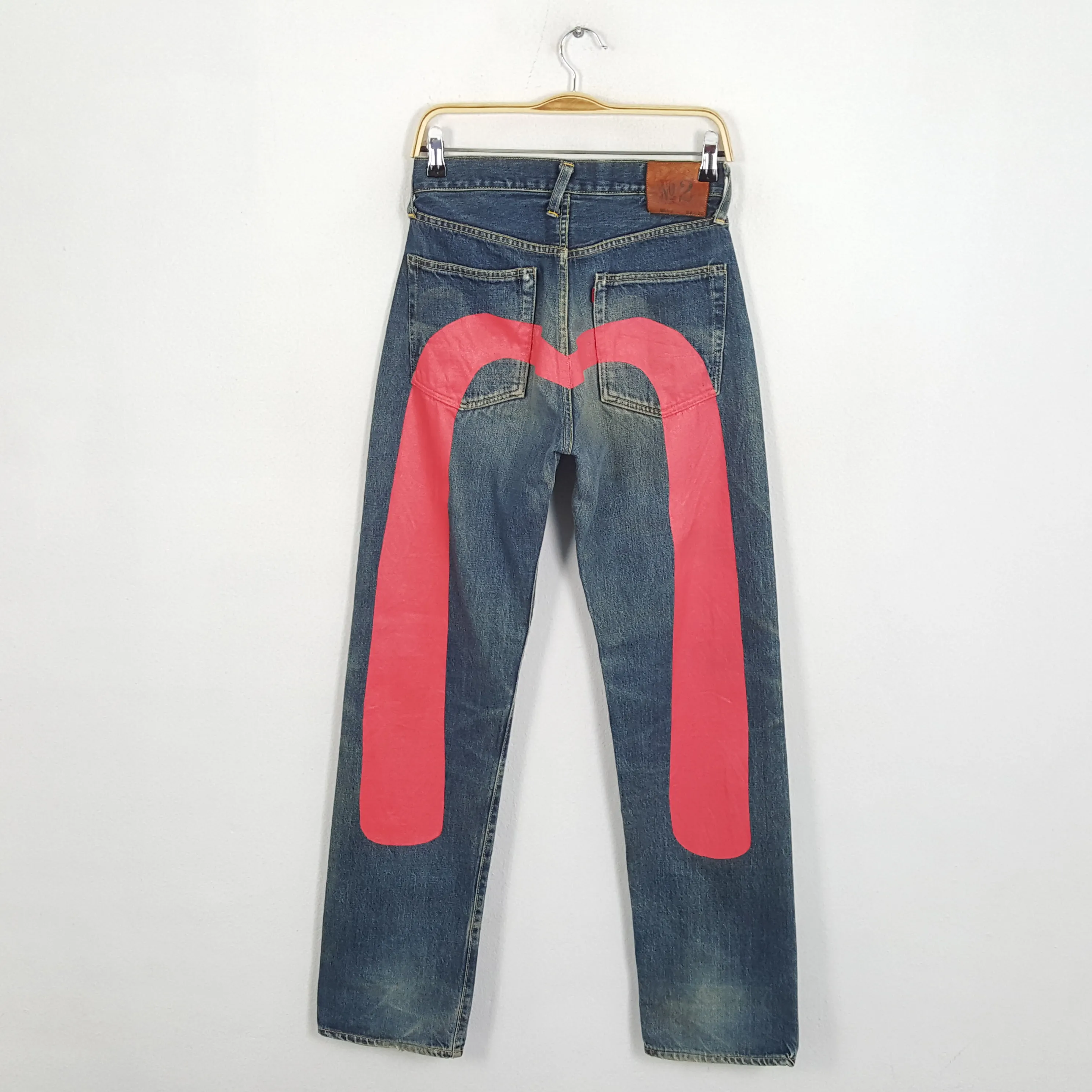 Vintage EVIS Japanese Brand Daicock Custom Style Jeans