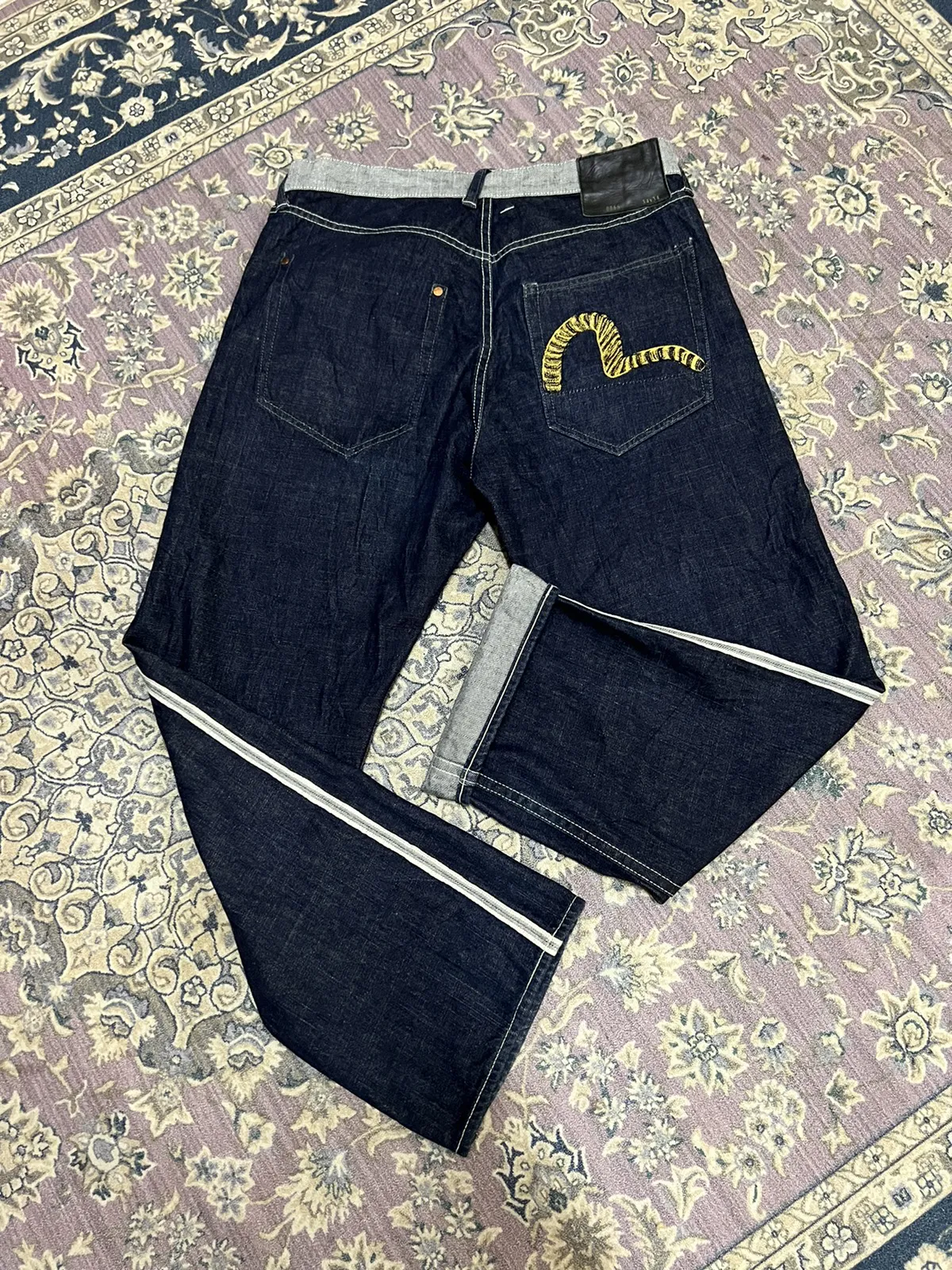 Evisu Reversible Denim Selvedge Rare Lot 0066