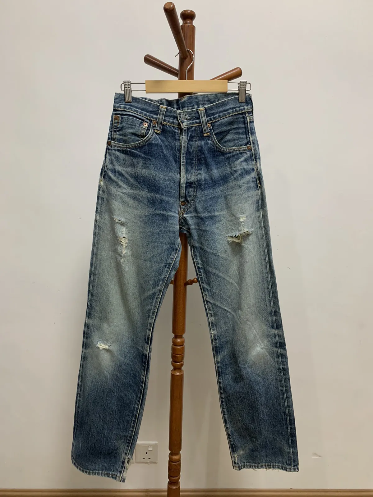 Vintage Evis No 2 Selvedge Distressed