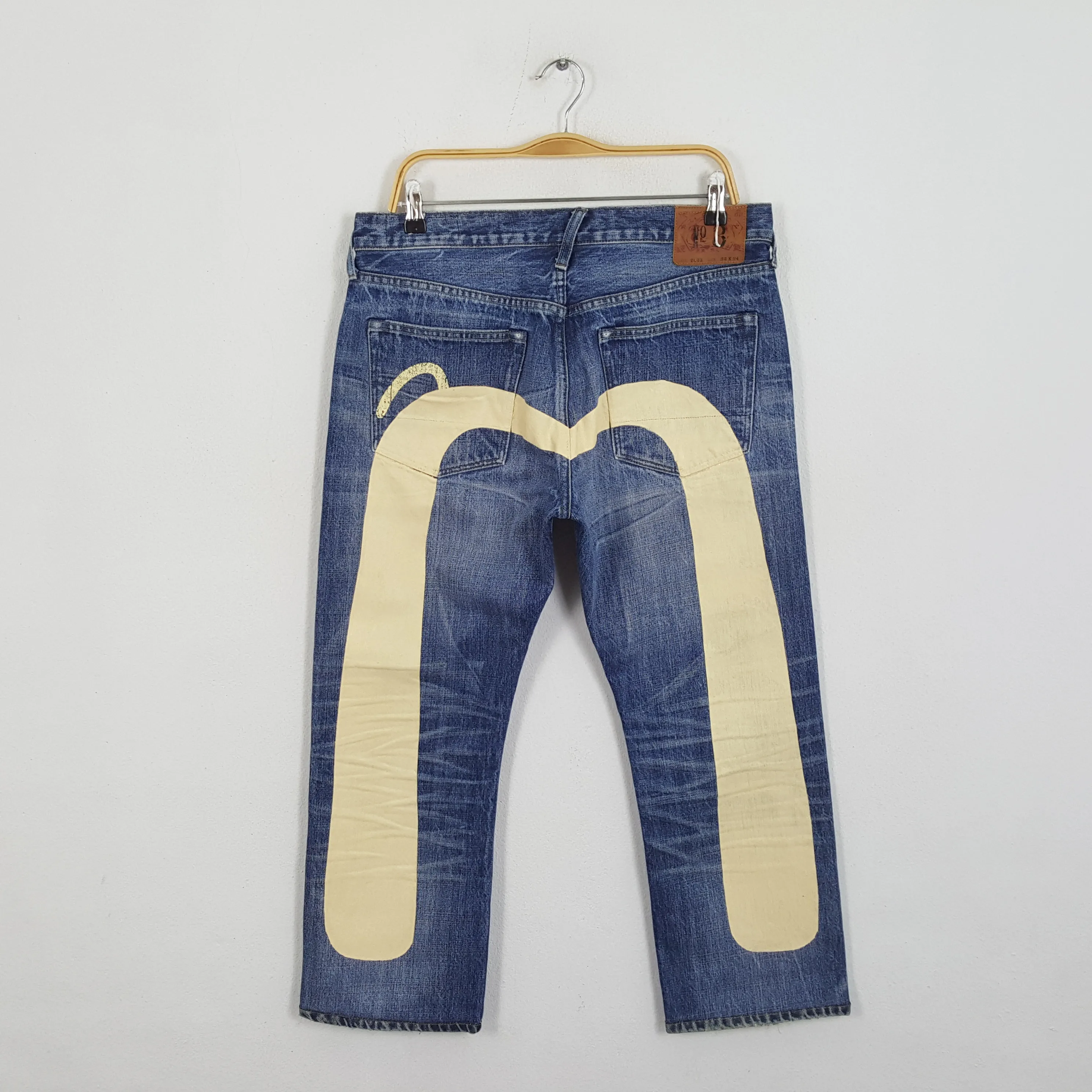 Vintage EVISU Japanese Brand Daicock Custom Style Jeans