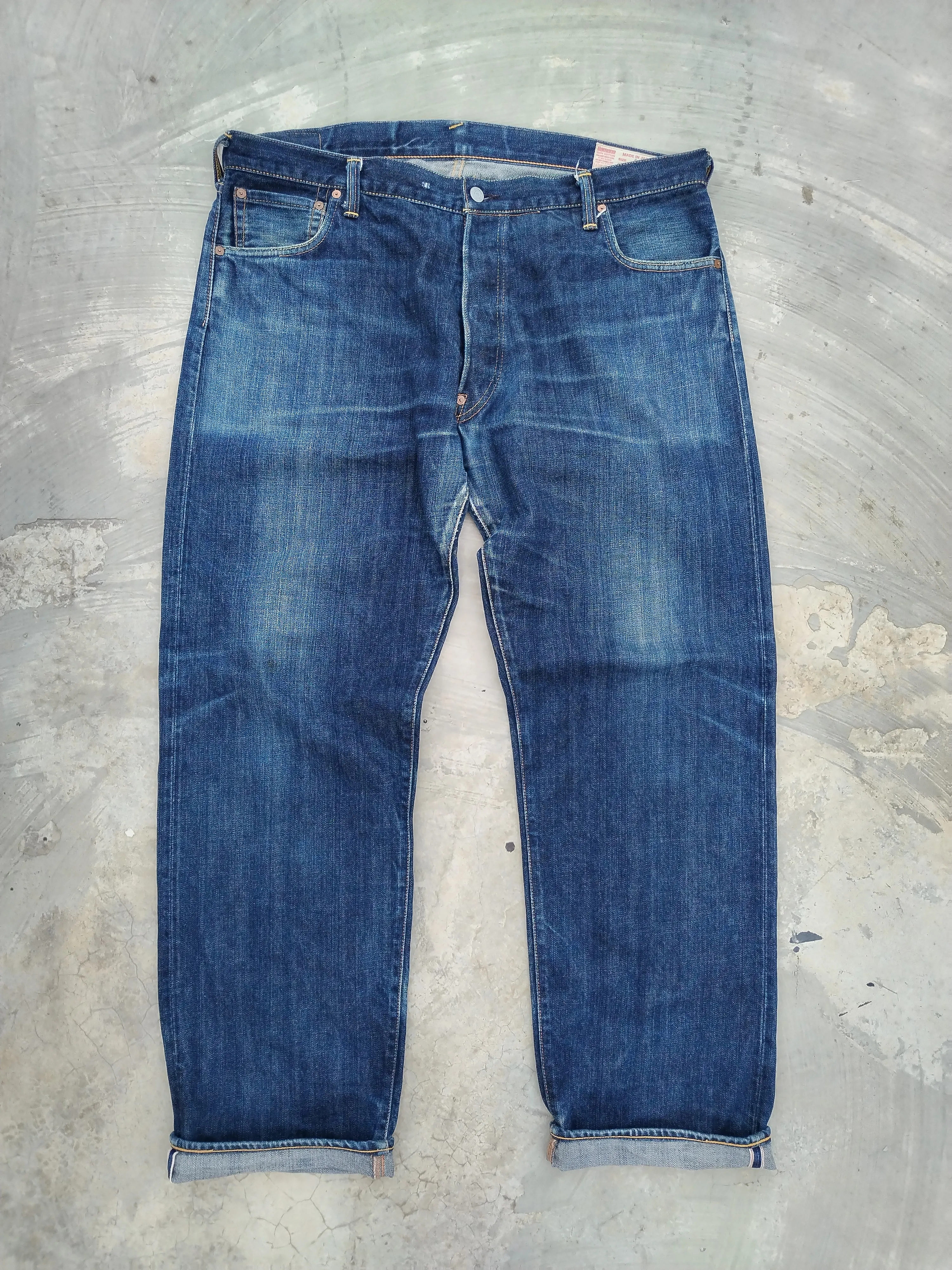 Evisu Lot2000 No2 Seagull Selvedge Denim