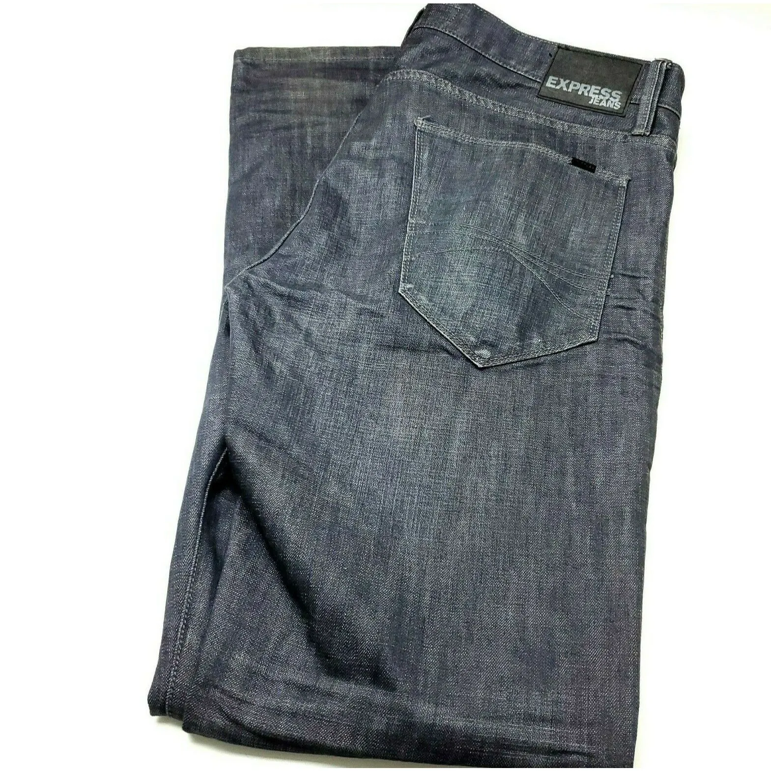 Express Rocco Slim Fit Straight leg Gray Stone Wash Jeans