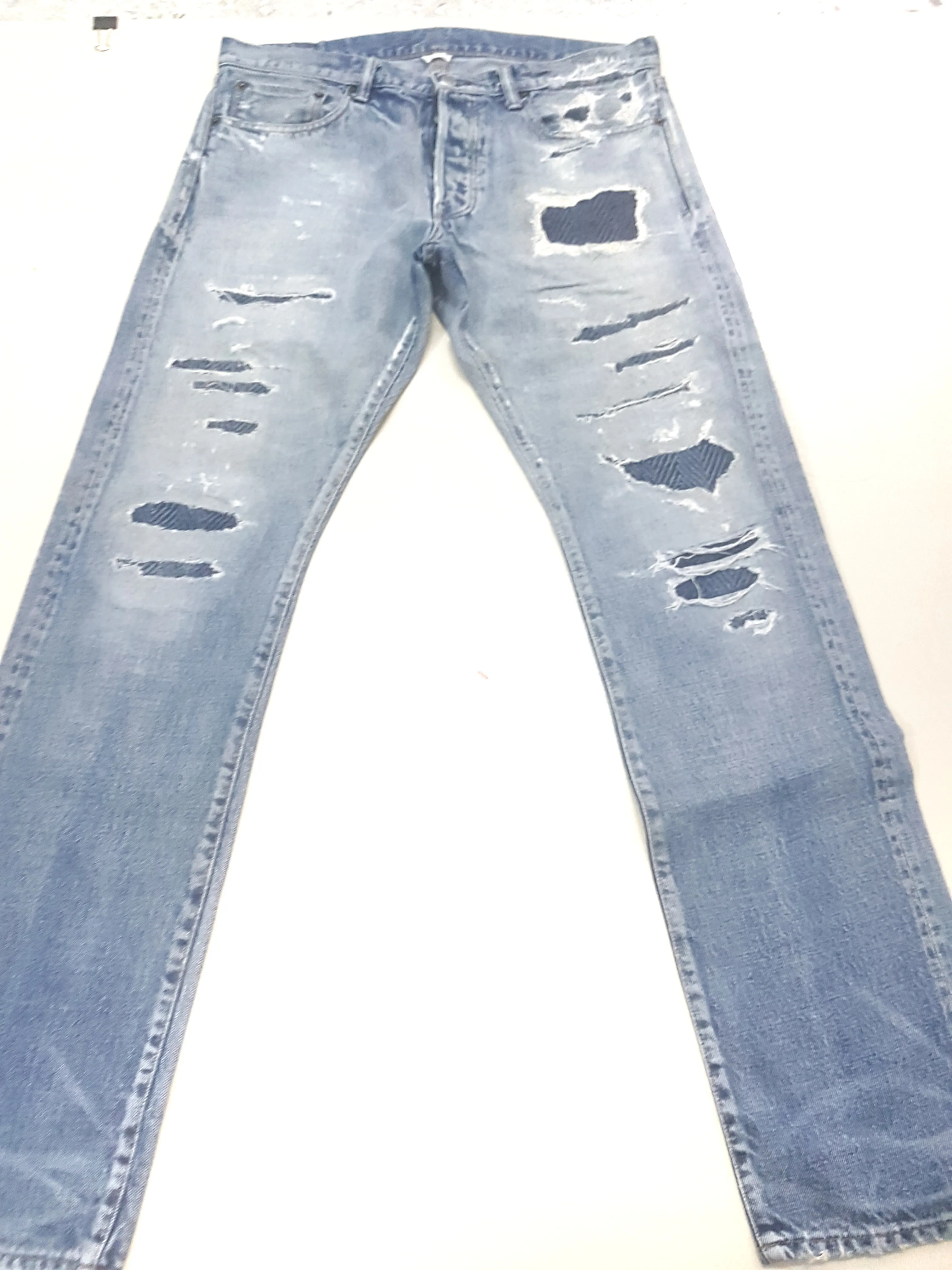 Japanese Fabric Brand Distressed Denim Selvedge