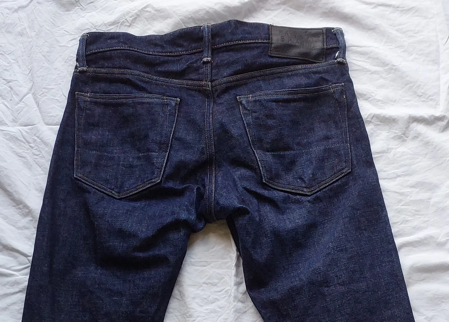 Vintage RAFA selvedge slim fit Japan-made denim jeans