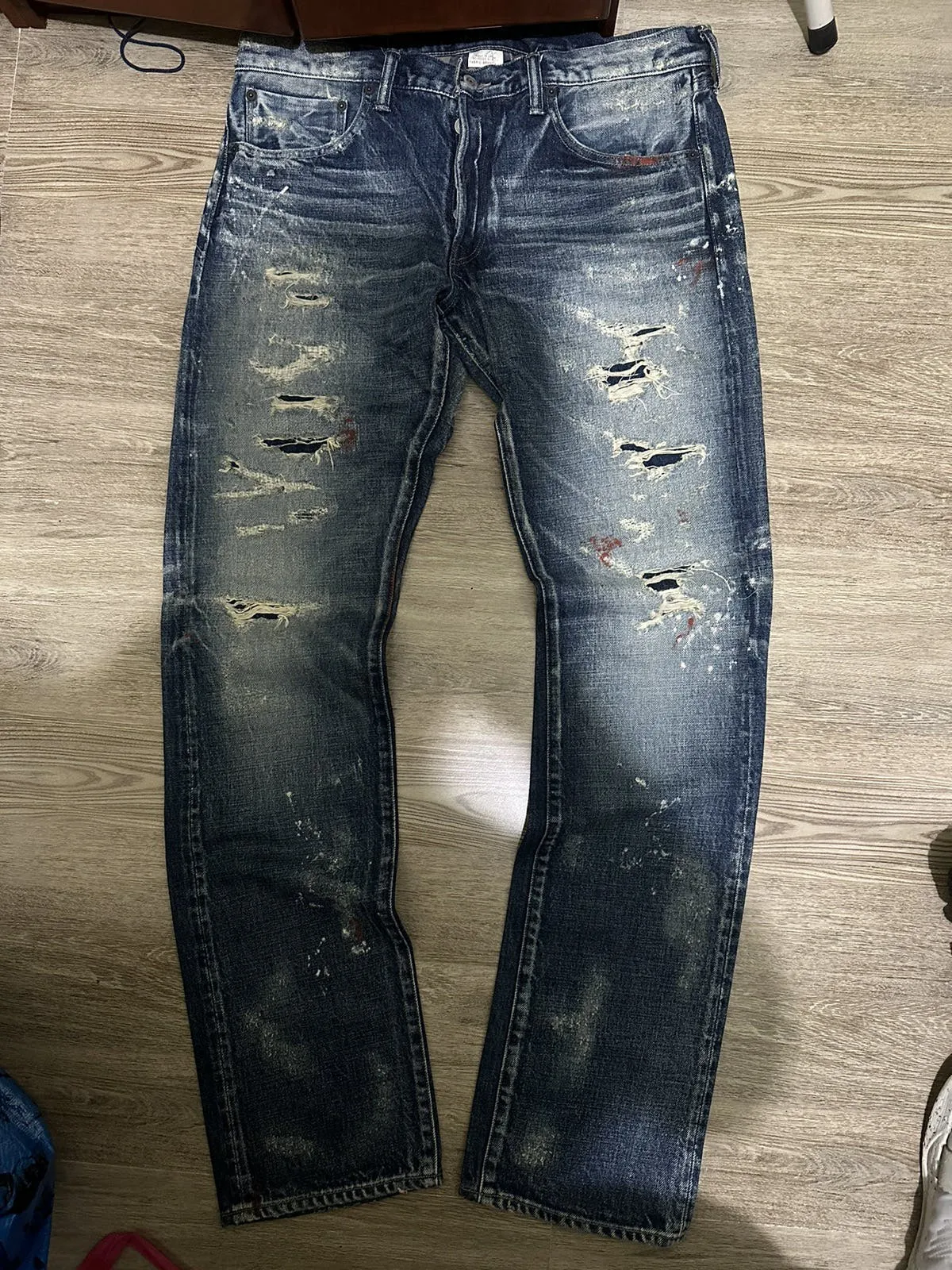 Fabric Brand & Co Distressed Pants