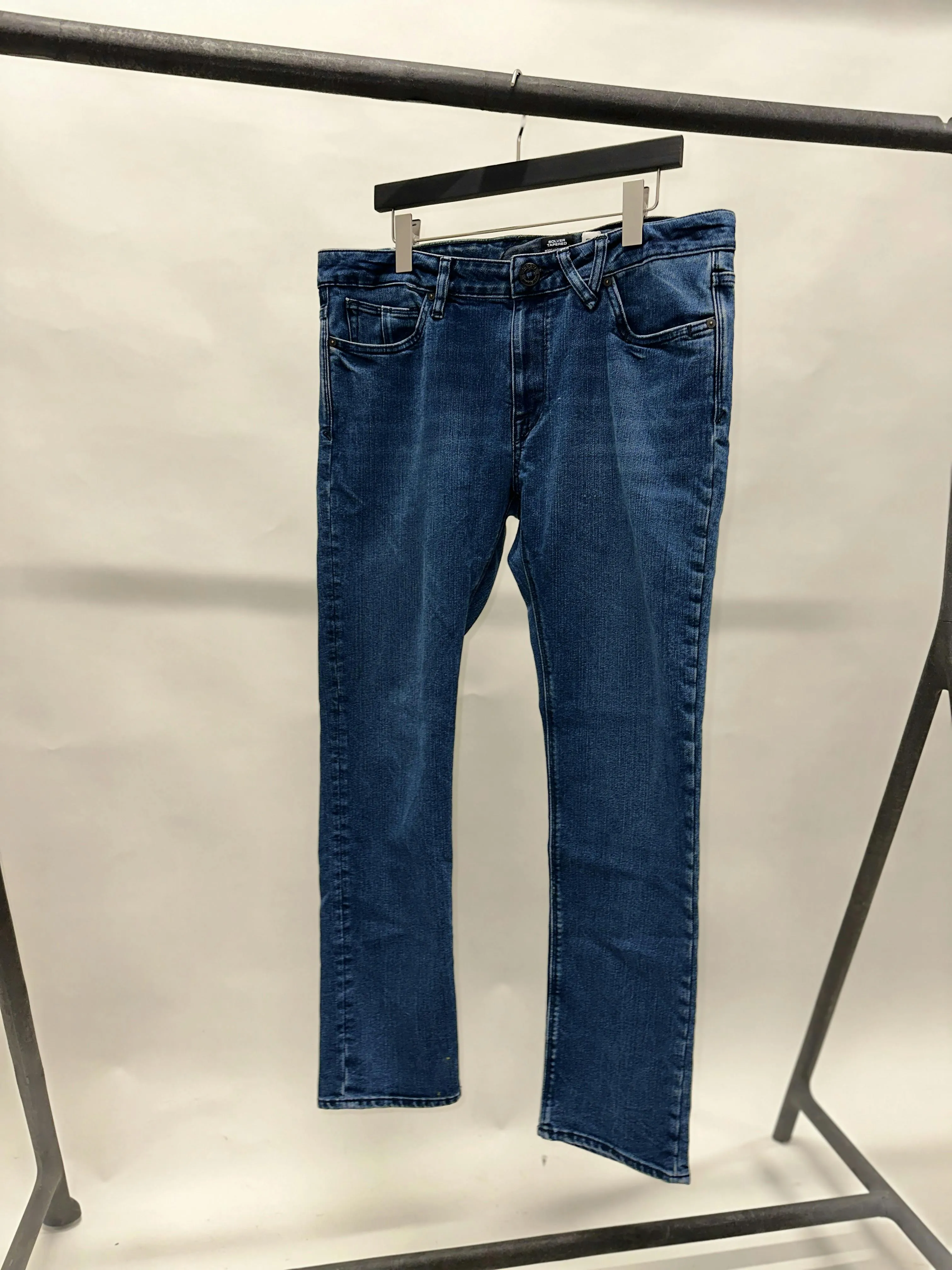 Volcom Stone Slim Straight Washed Light Denim