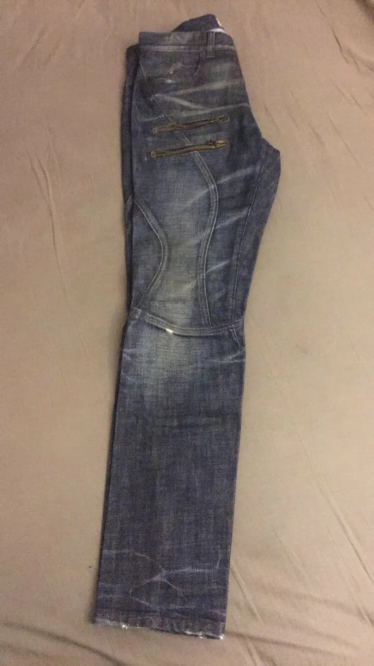 Biker denim