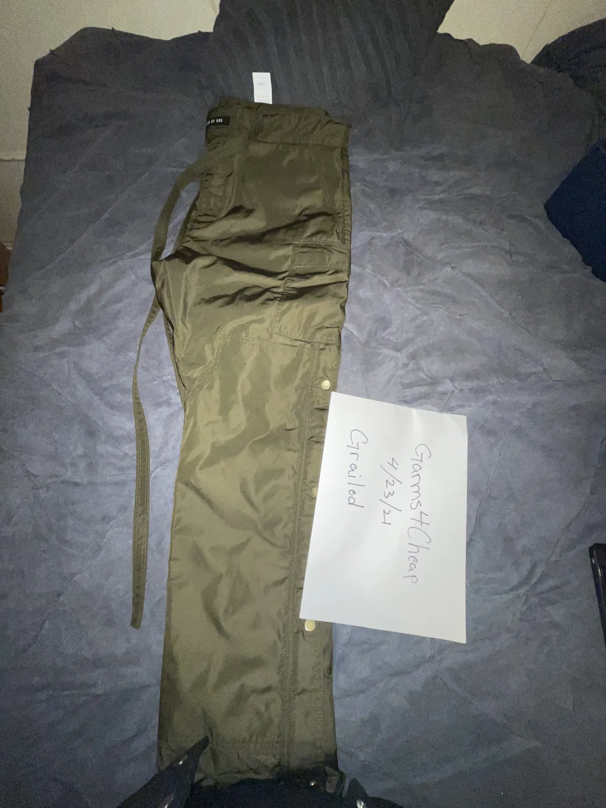 Fear of God Nylon Cargo Pant