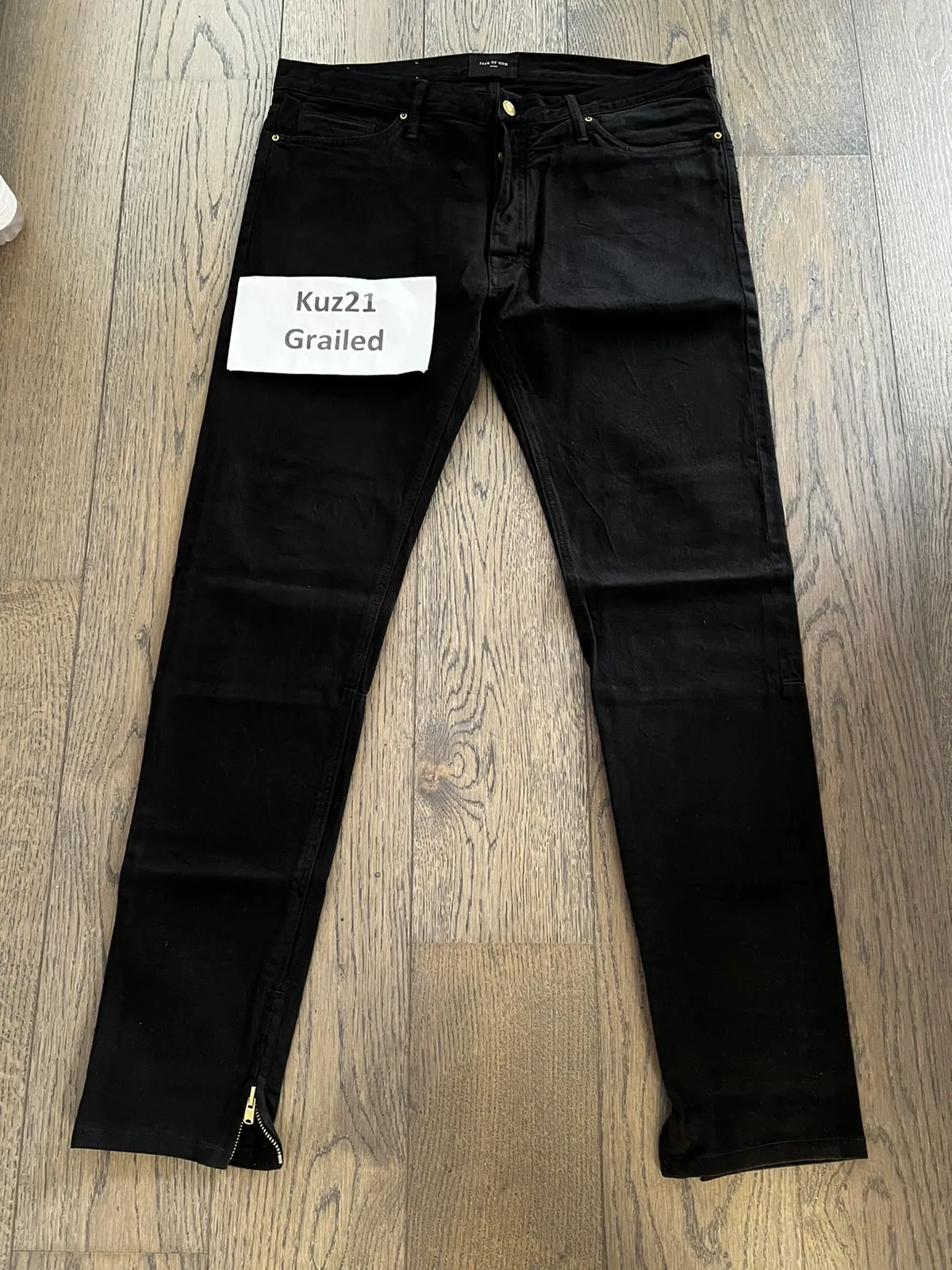 Fear Of God Black jeans