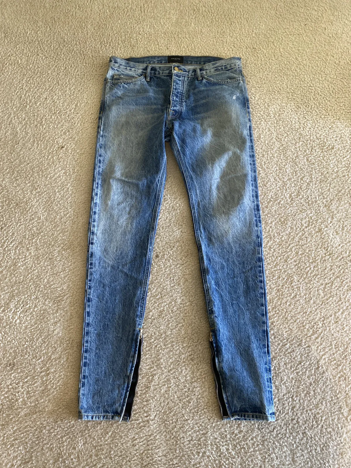 Fear Of God denim indigo