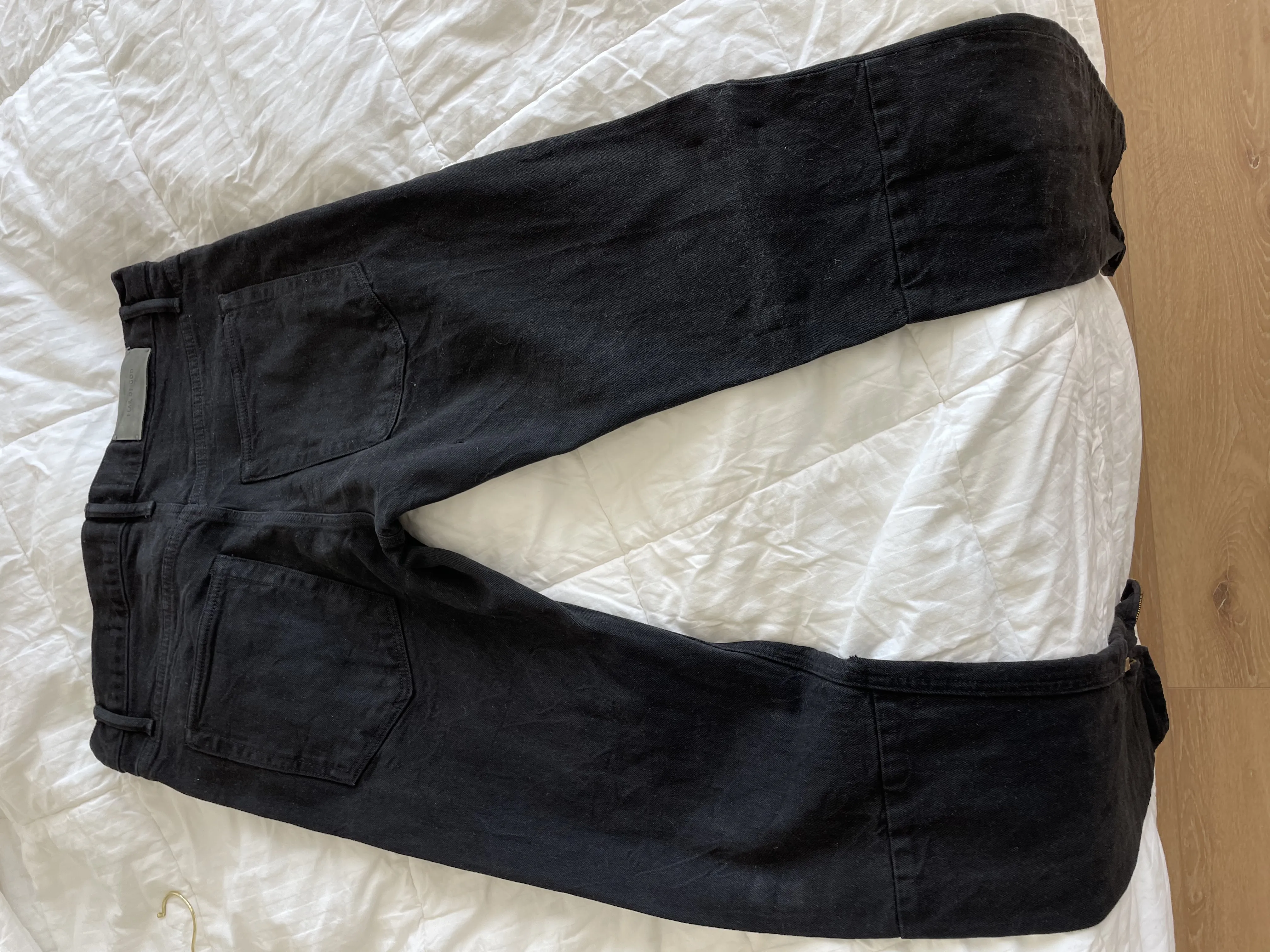 Fear of God “Selvedge Black Denim”