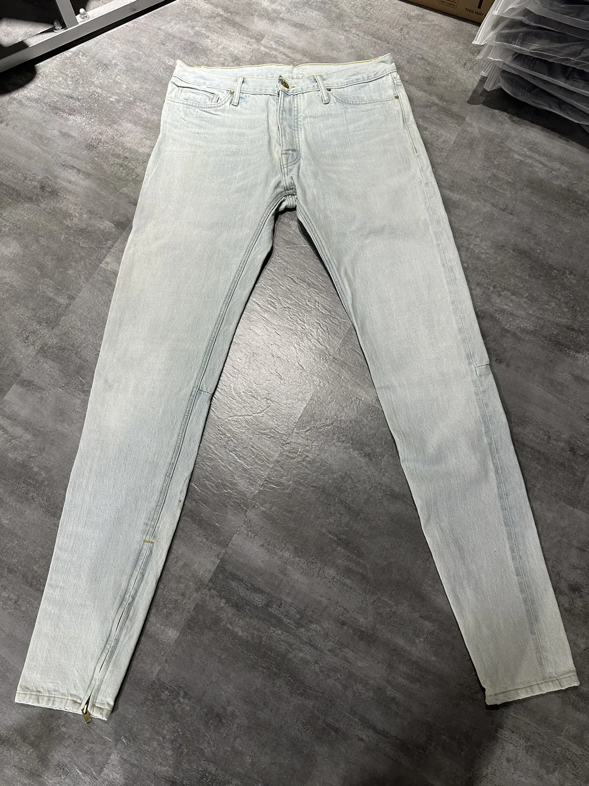 Fear of God 5th Denim Jeans Light Indigo fifth collection
