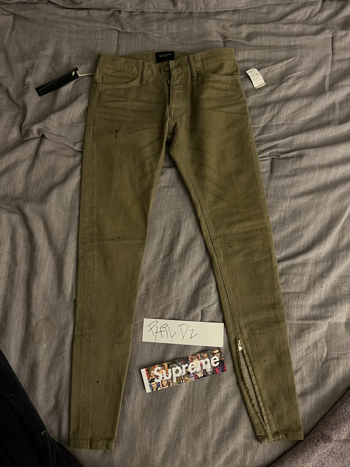 Fear of God Vintage Gold Selvedge Denim Jean