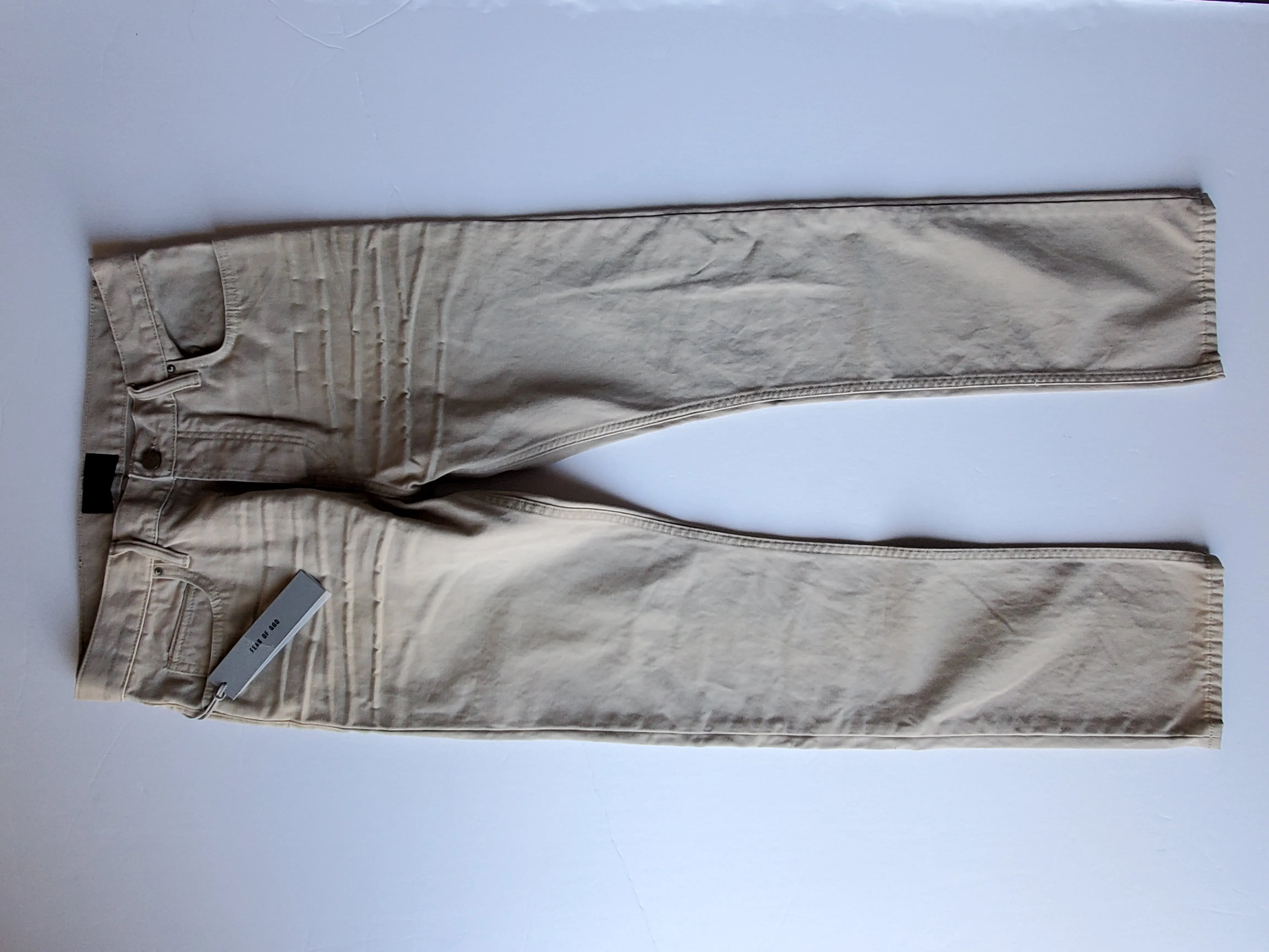 NEW FEAR OF GOD Canvas 5 Pocket Pants Sz 31