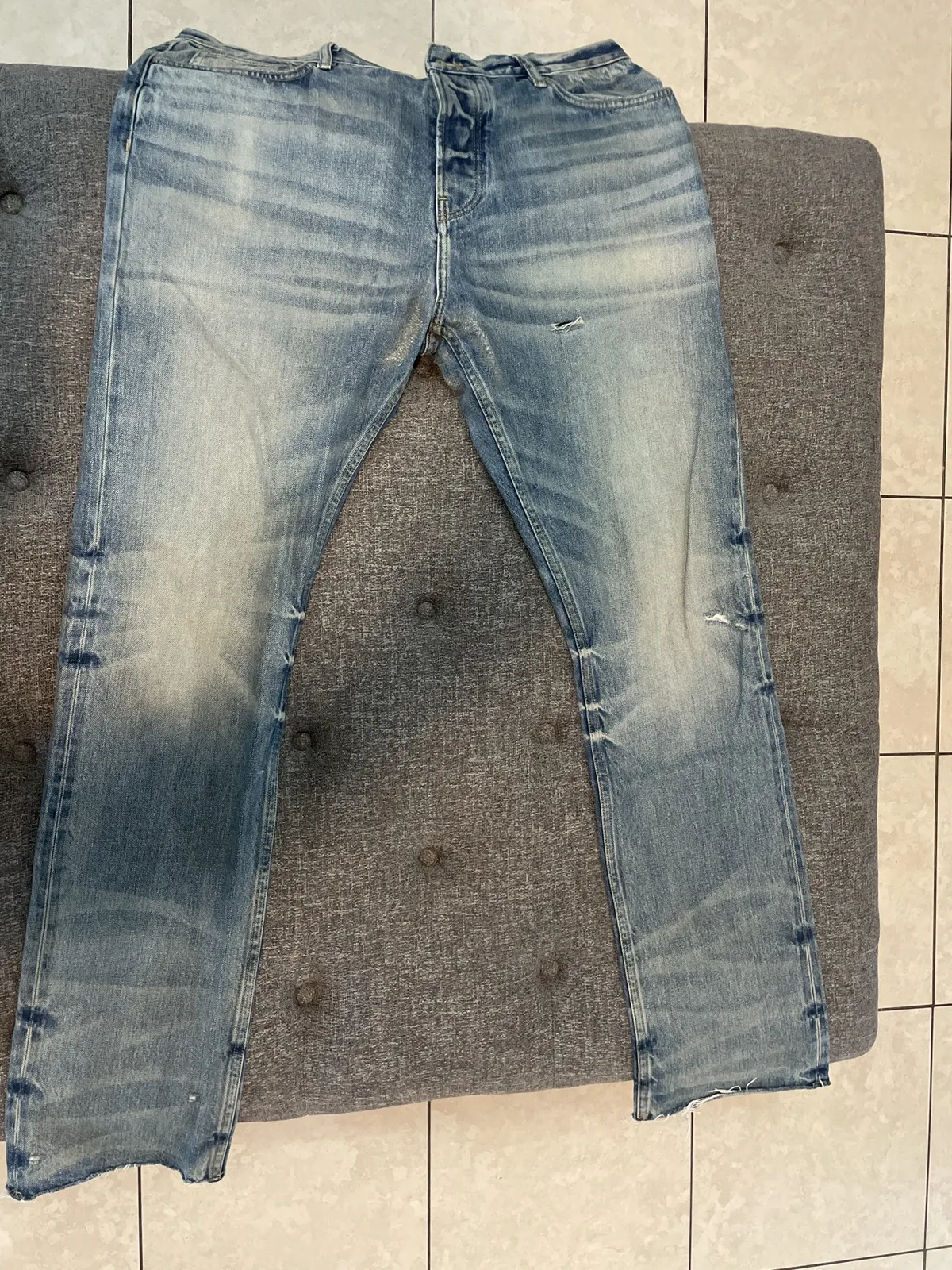 Fear of God 7th collection jeans 3 year vintage wash