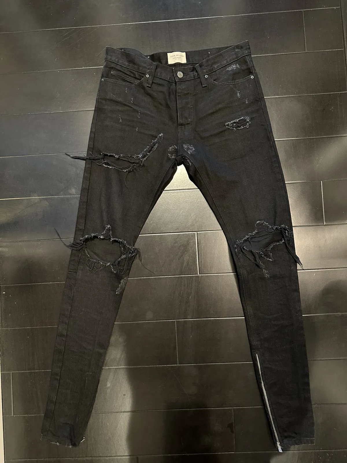 FEAR OF GOD SSENSE EXCLUSIVE DENIM FOURTH COLLECTION 32