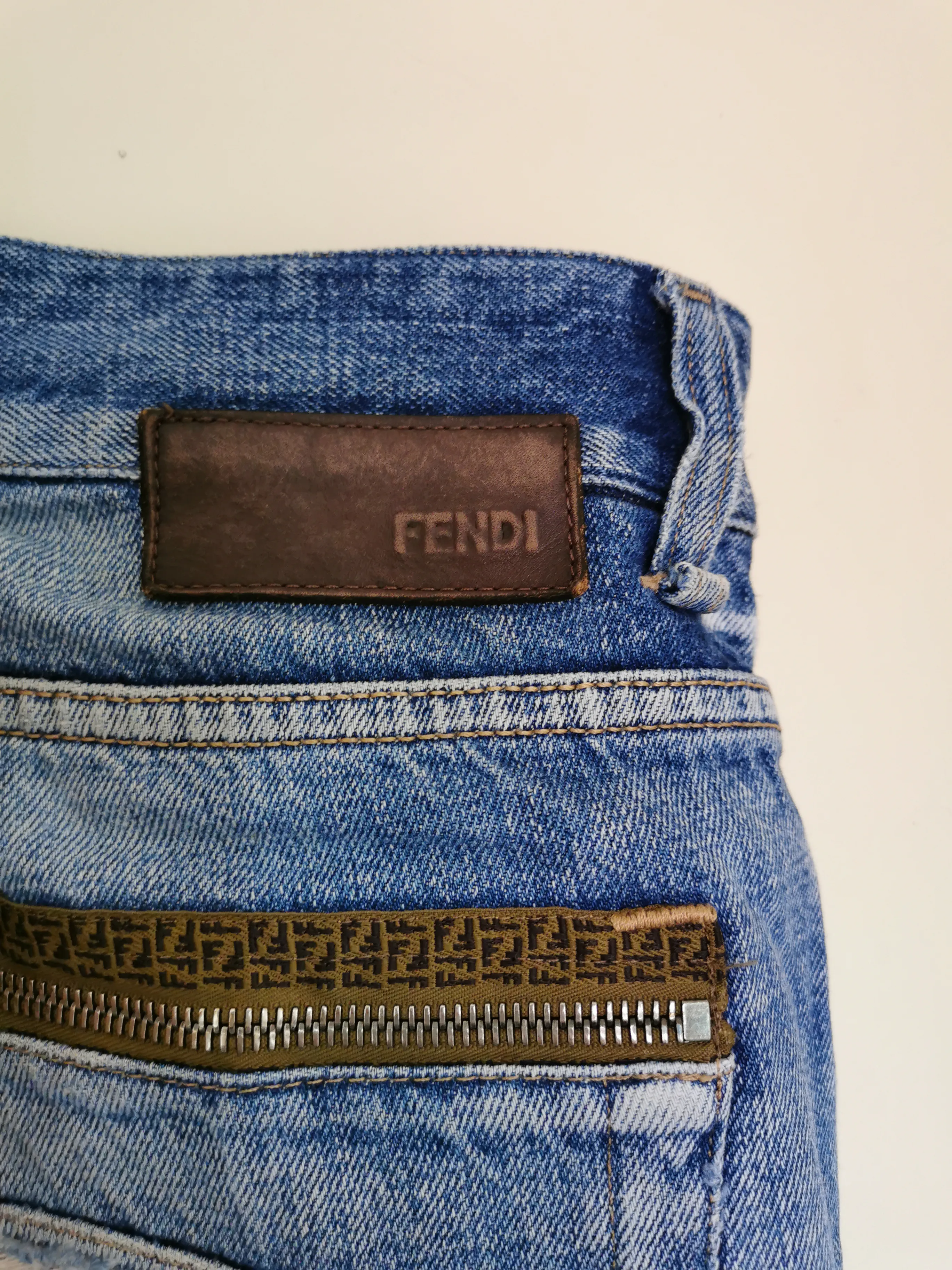 Fendi Distressed Pants
