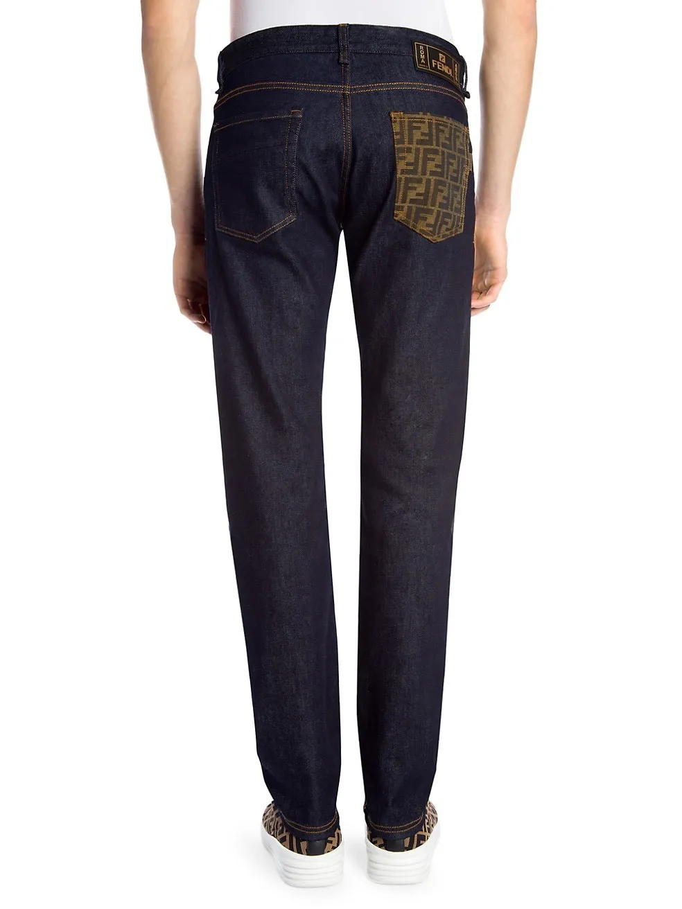 Fendi FF pocket jean