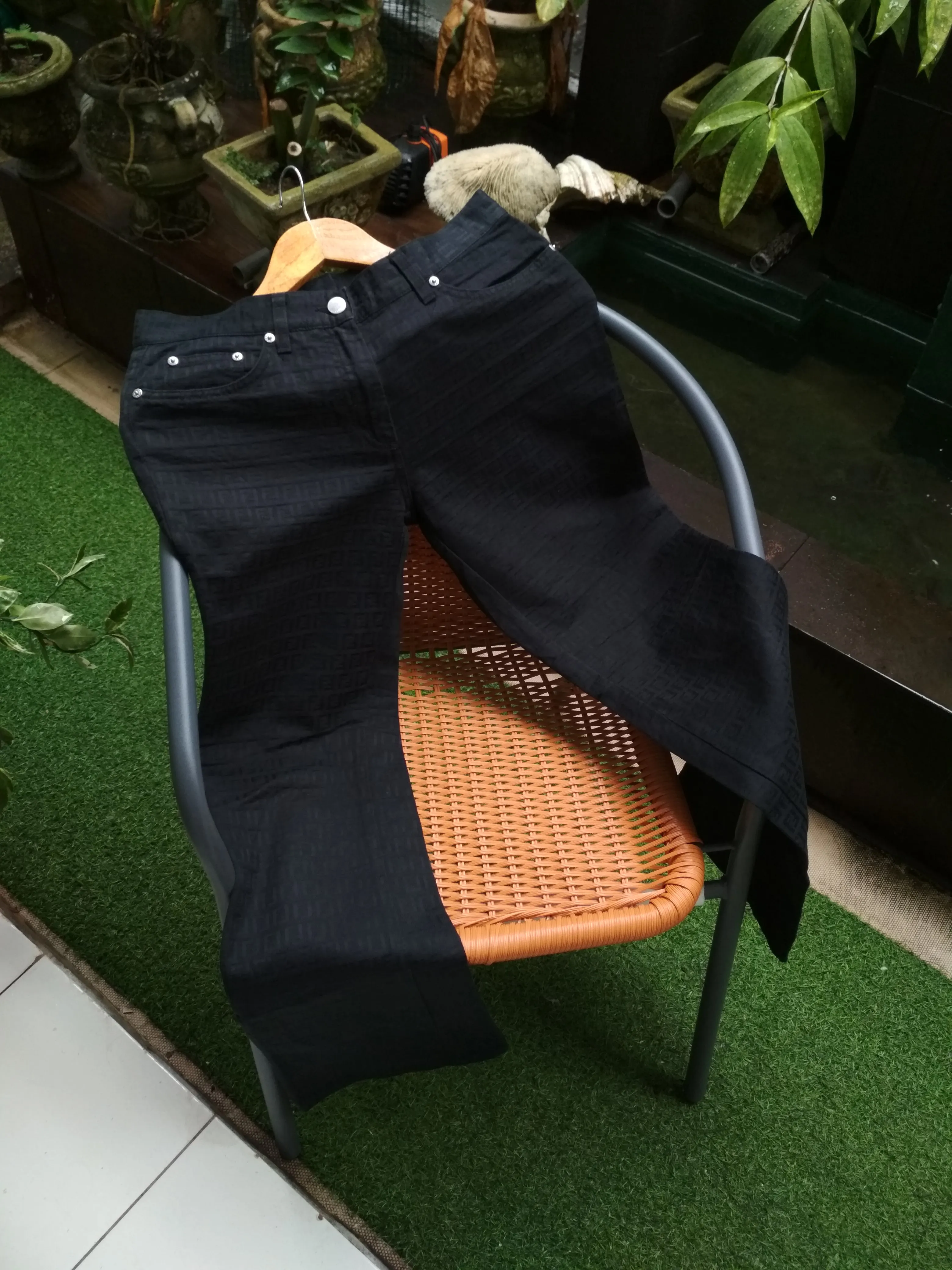 Rare Fendi Black Jeans