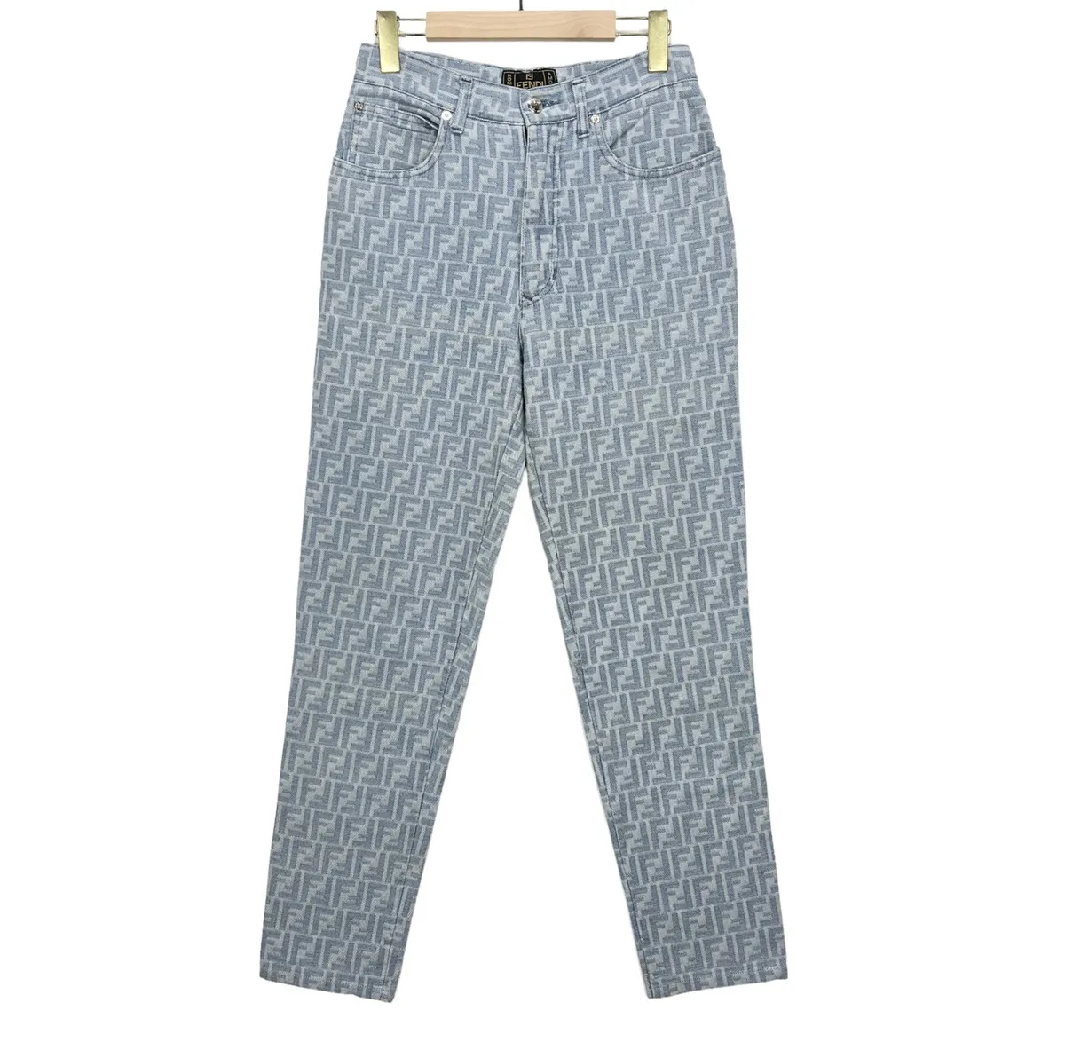 Vintage Fendi Monogram Denim