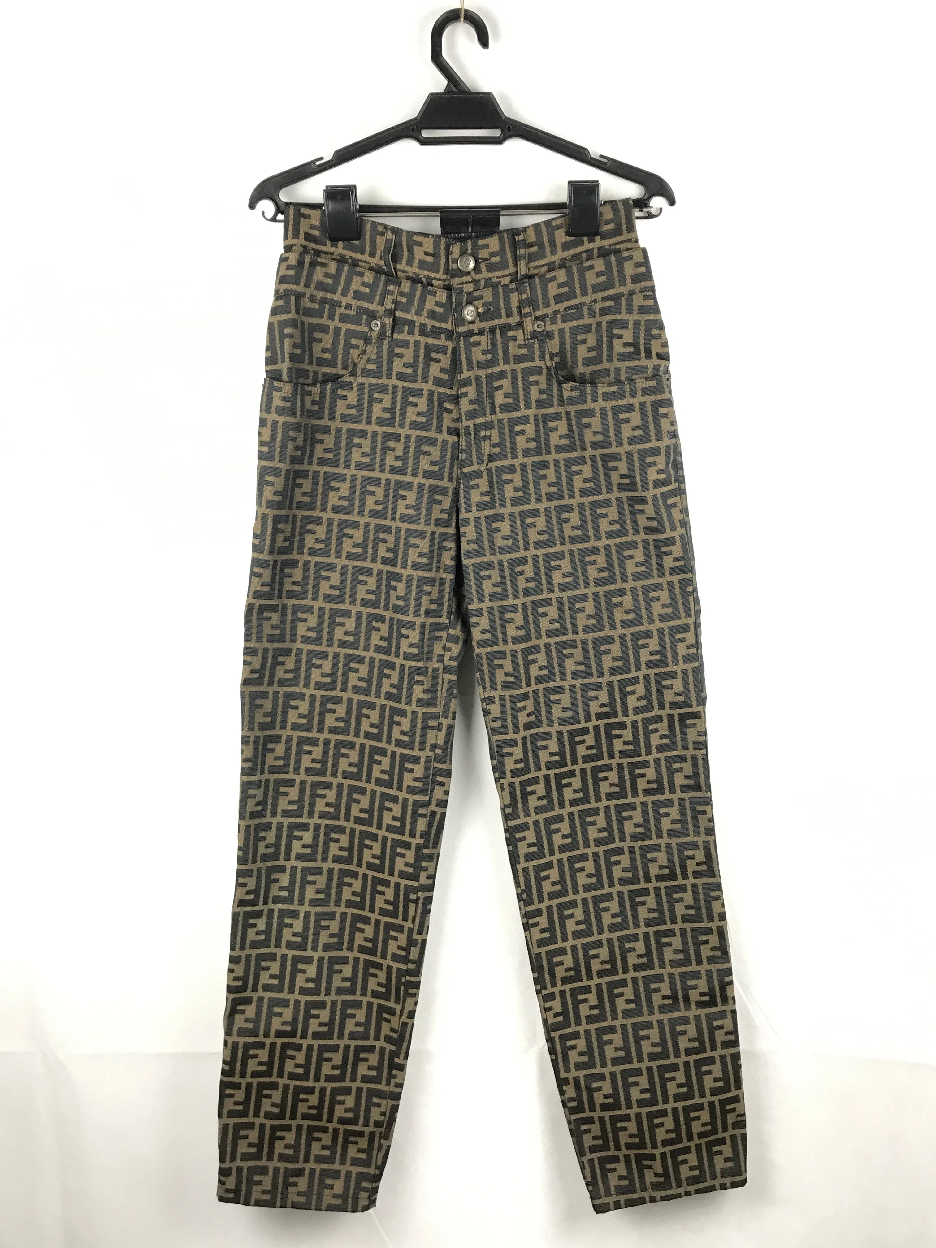 Vintage Fendi Jeans FF Monogram