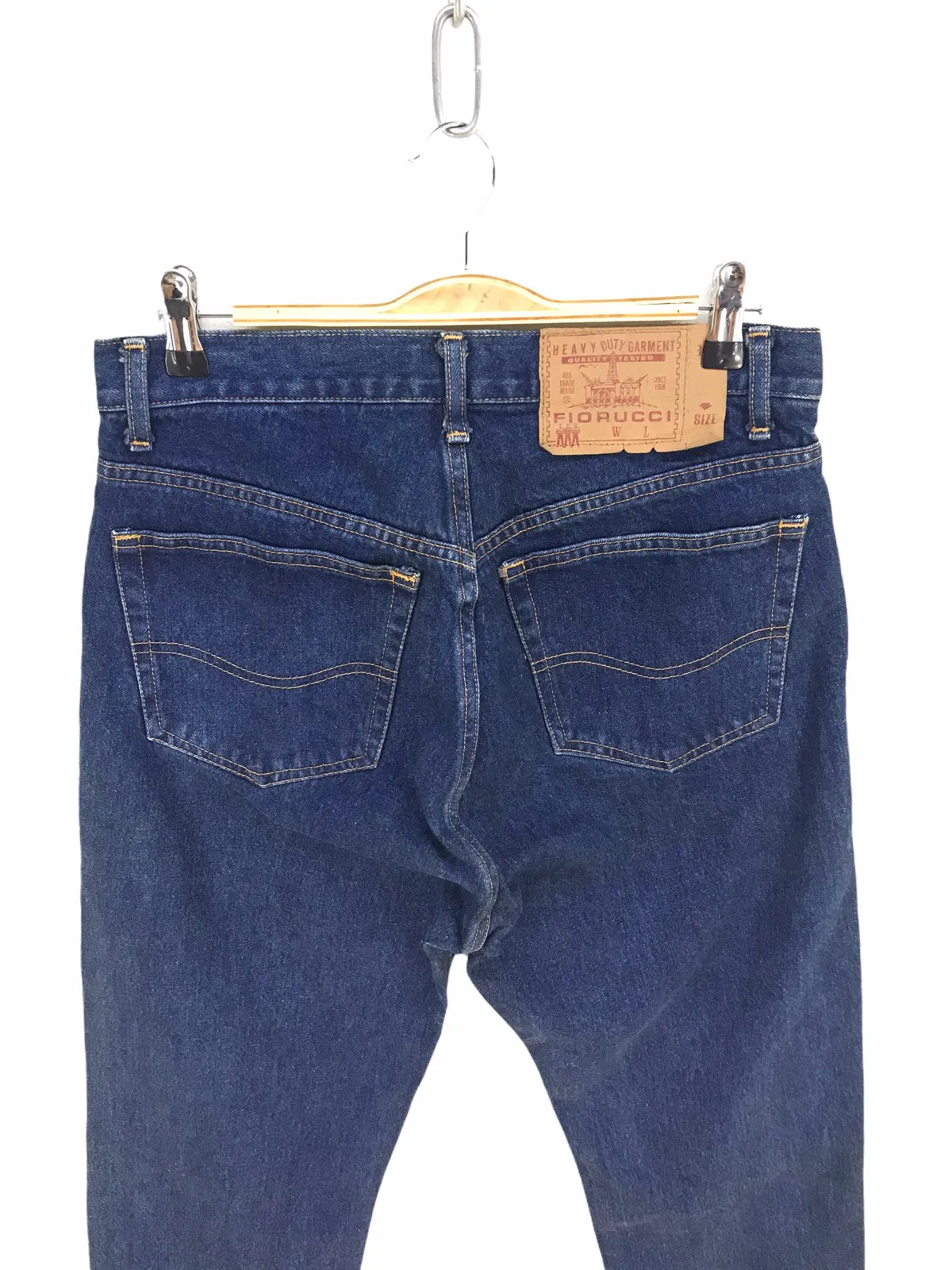 Vintage Fiorucci Heavy Duty Garment Denim Jeans