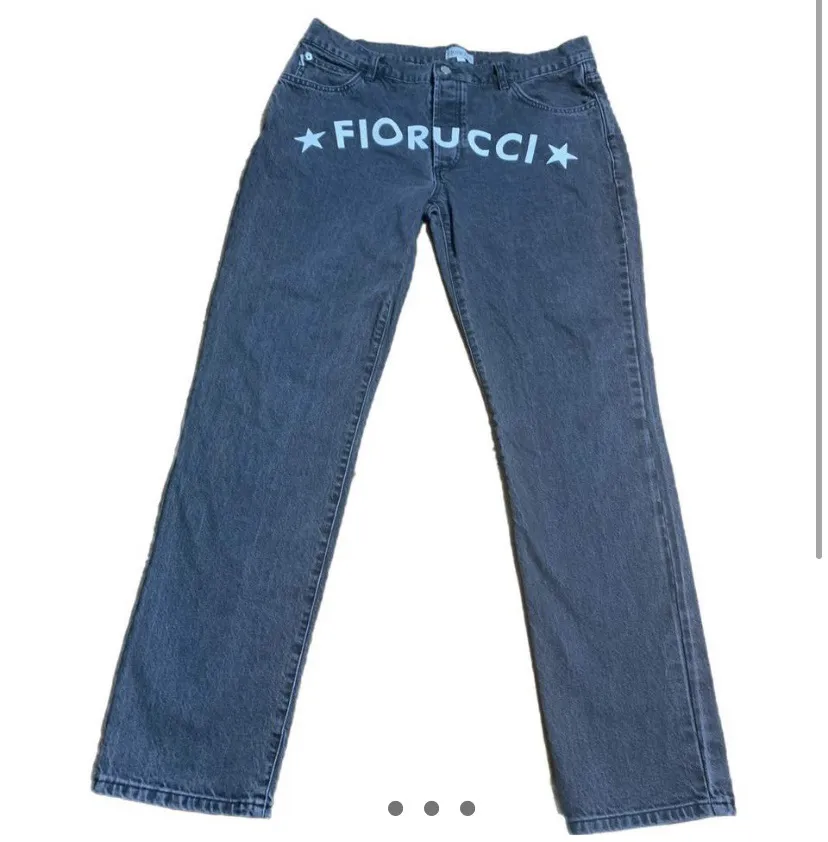 Fiorucci Star Slim Fit Jeans Black