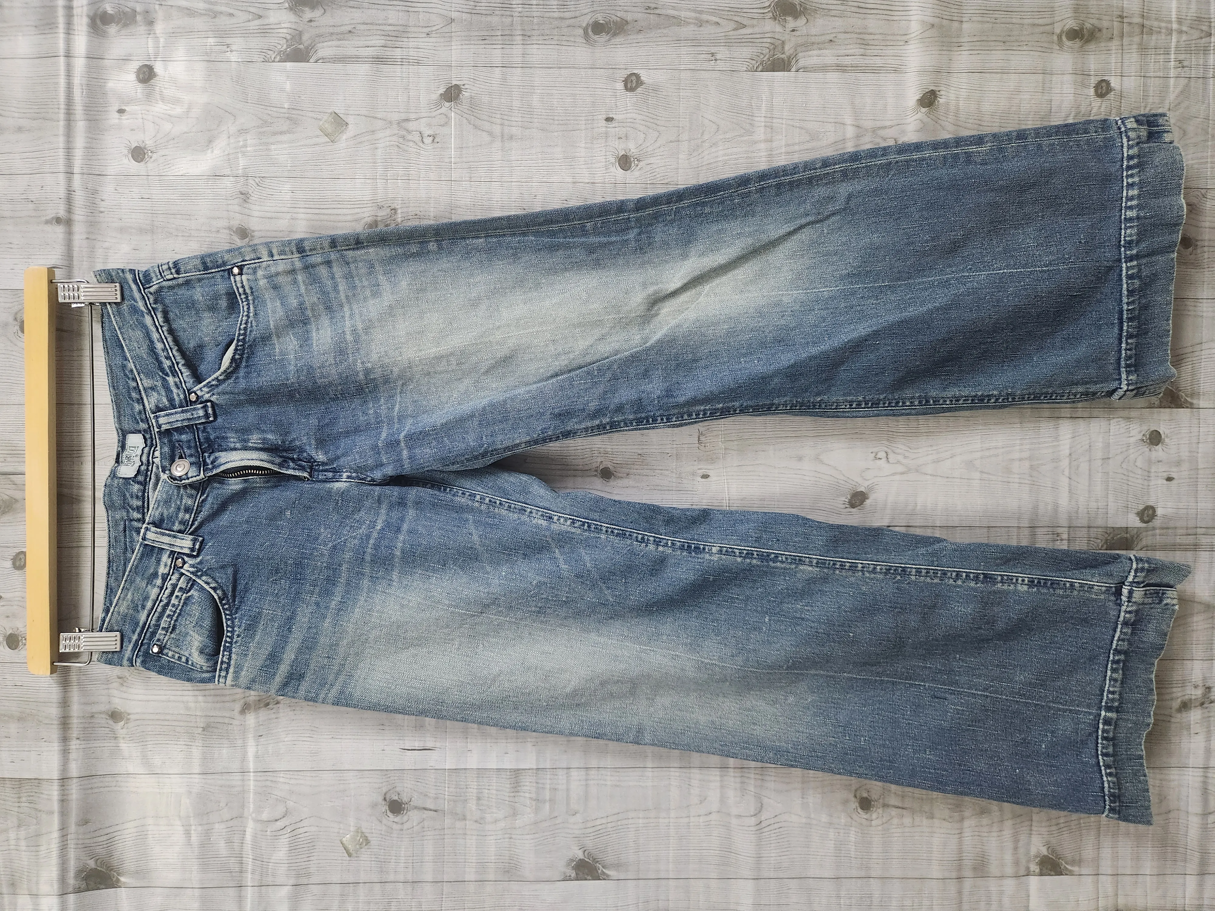 Vintage Fiorucci Safety Denim Flare Boot Cut Japan Jeans