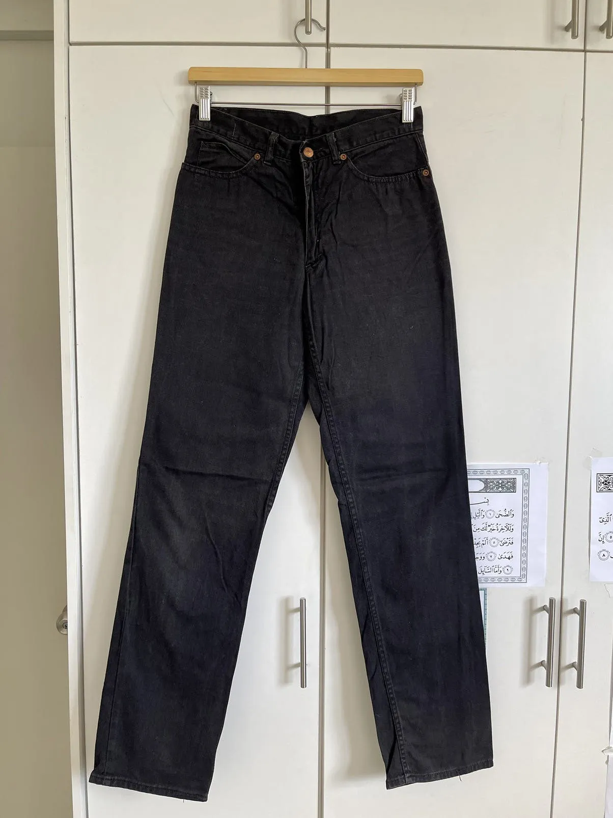 VINTAGE 90s FIORUCCI MI ITALY SAFETY JEANS SIZE 28X32