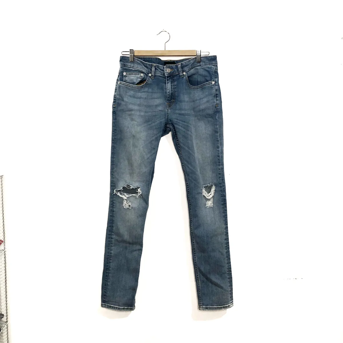 Frank and Oak | Distressed Knee Skinny Jeans