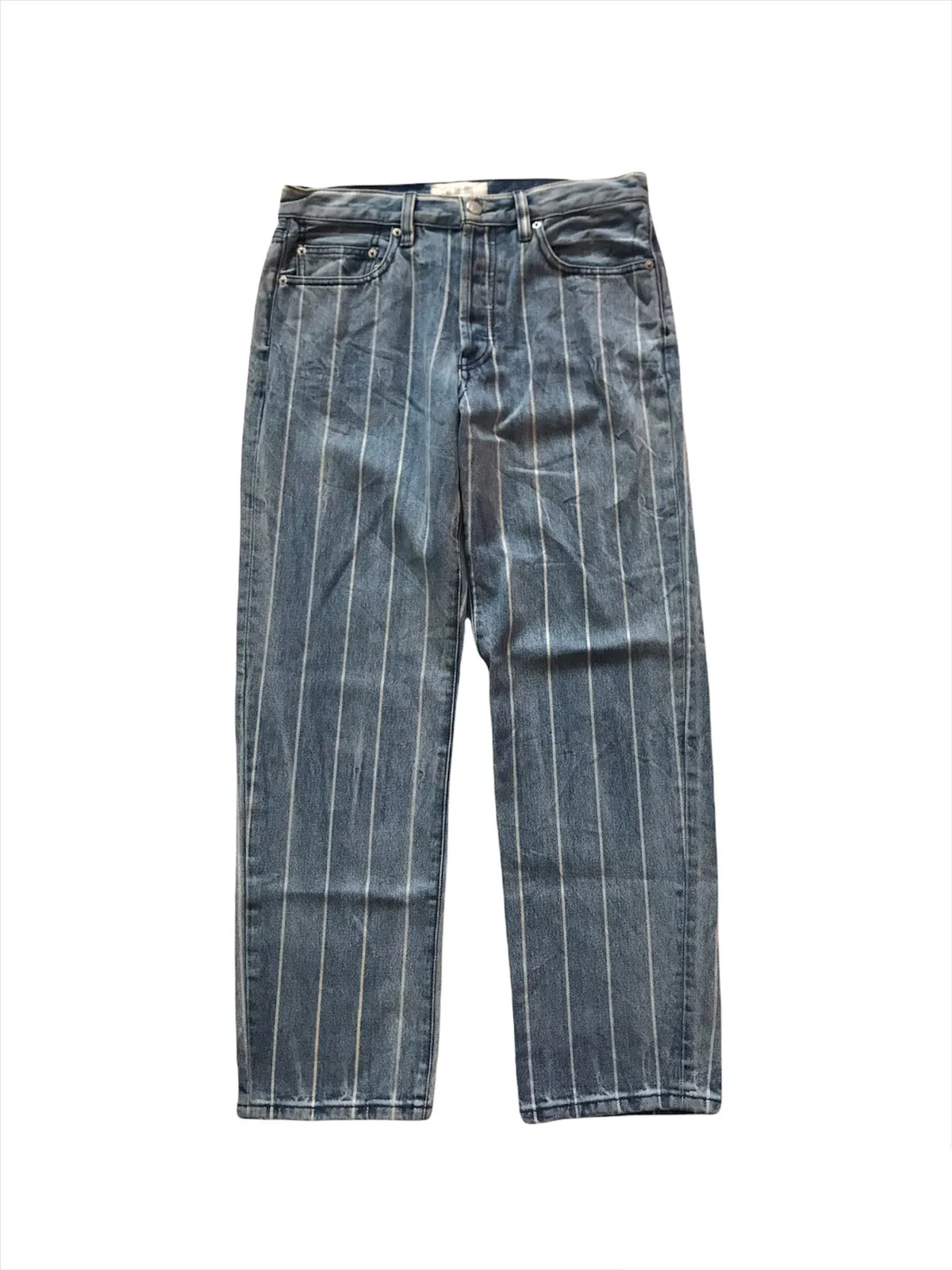Free People Stripe Style Jeans