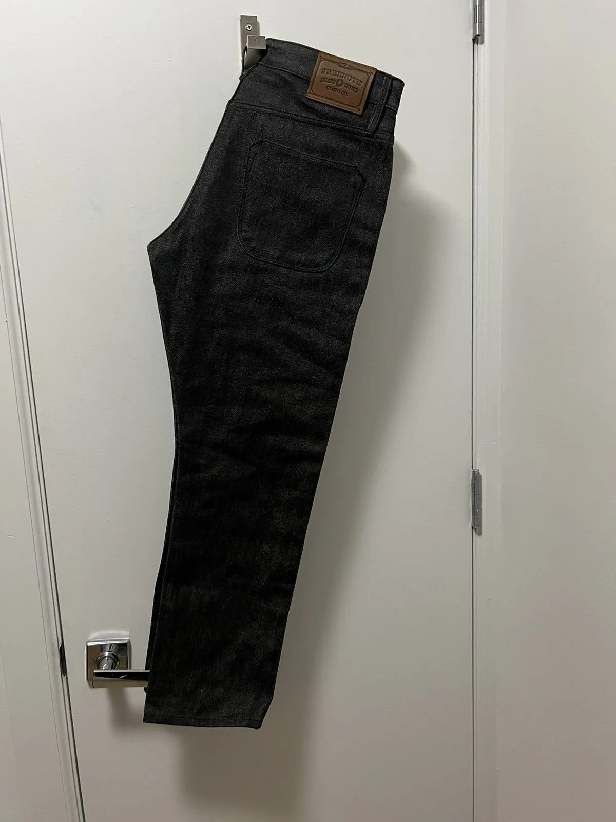 Freenote Cloth Avila Black Grey Denim