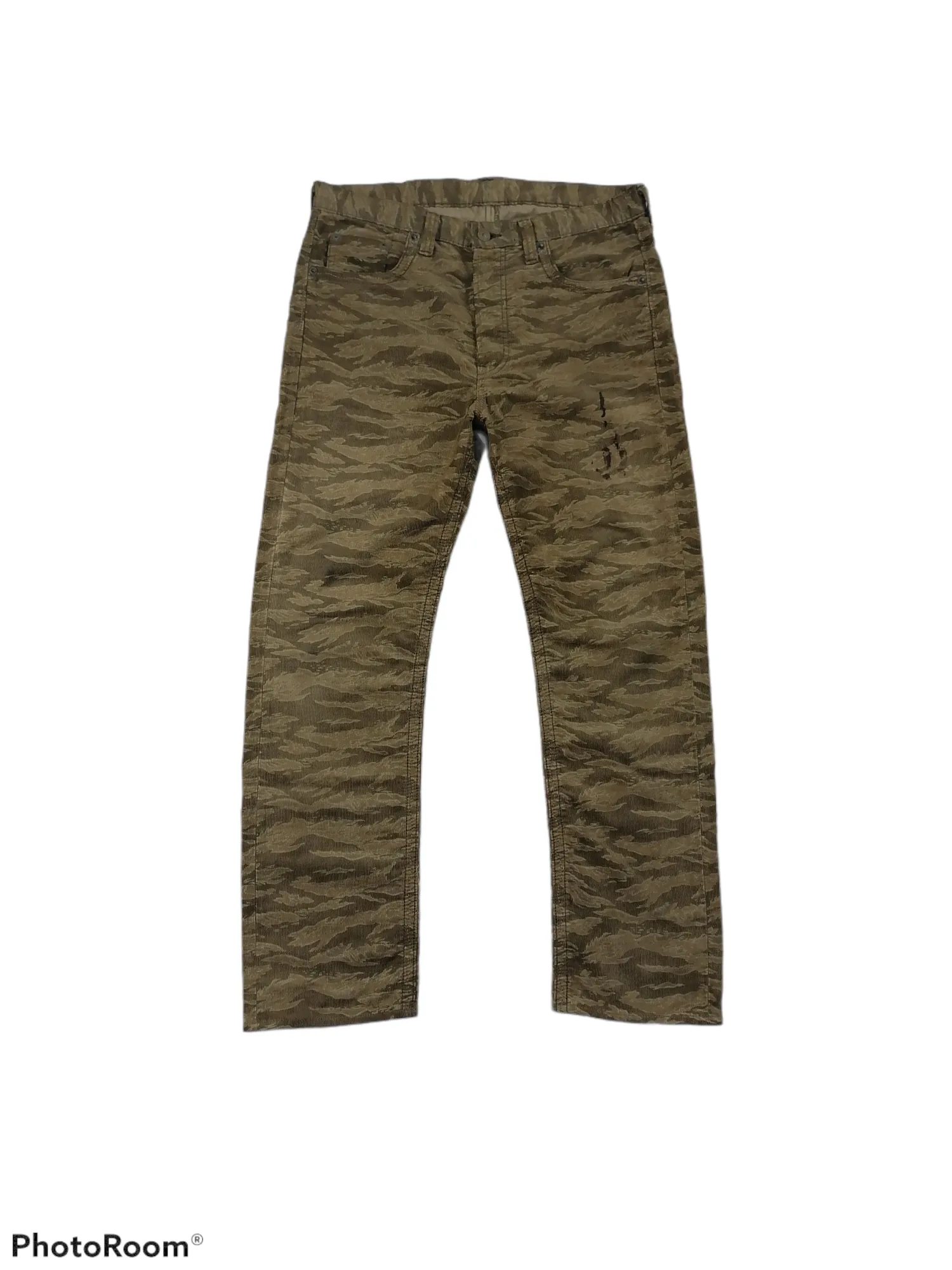 Full Count Tiger Stripe Couldroy Pants