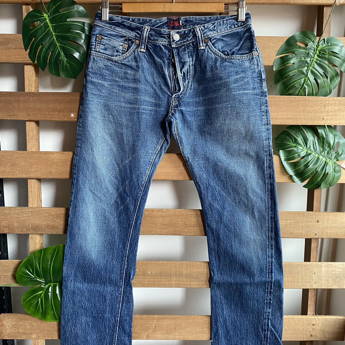 Fullcount Selvedge Slim Straight Denim Jeans