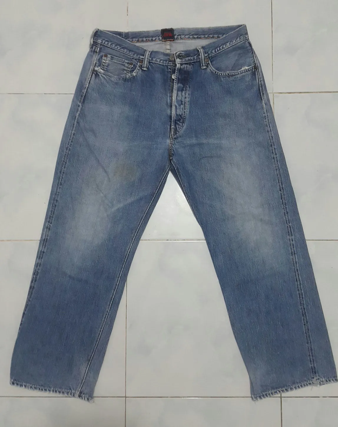 Vintage 2002 Fullcount 0105ex 10th anniversary denim jeans
