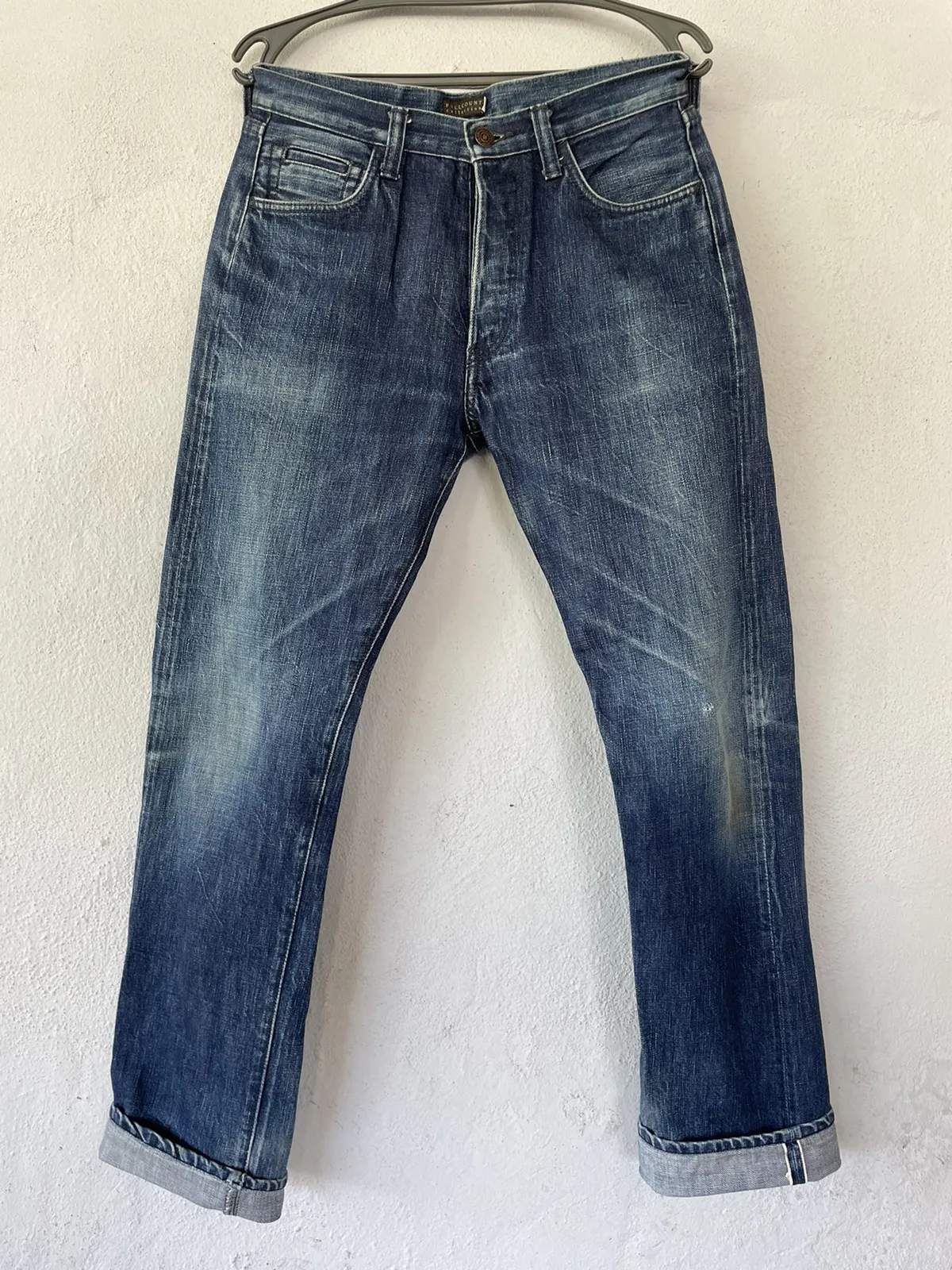 Full Count Distressed Selvedge Women Denim Genes
