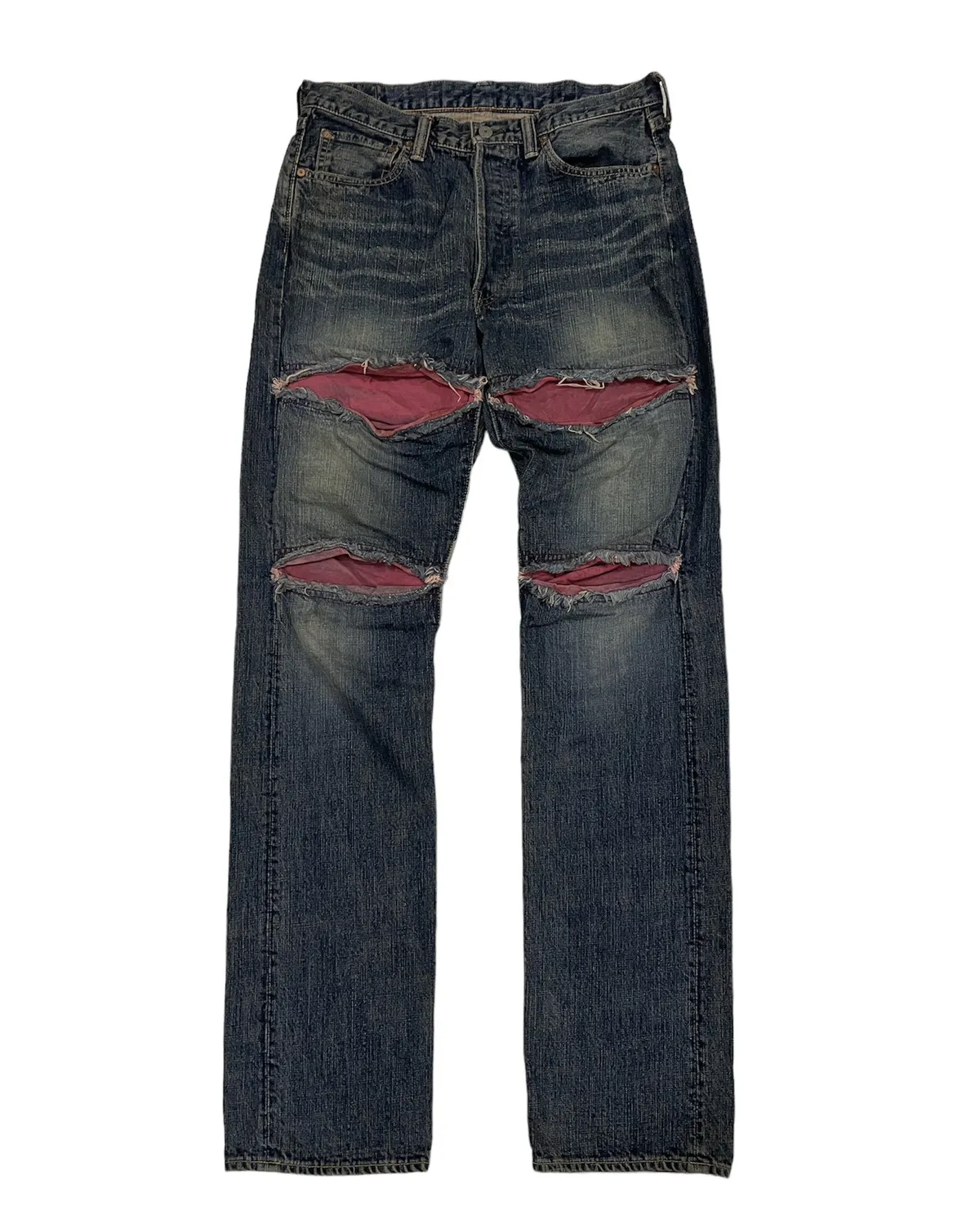 Denim Archival Full Count by Mikiharu Tsujita distressed Art