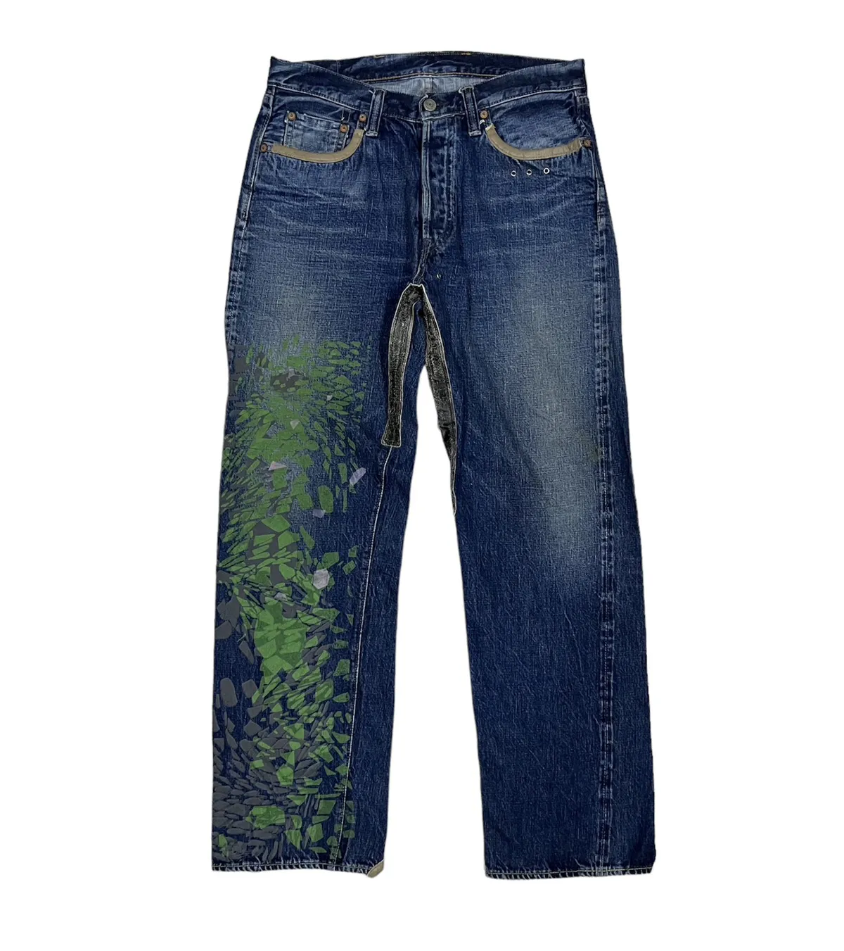 FULL COUNT & CO. Selvedge Denim with Rare Design x Japan